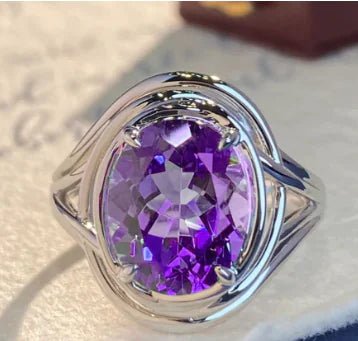 Amethyst Fashion Ring for Women - Fallon Gifts