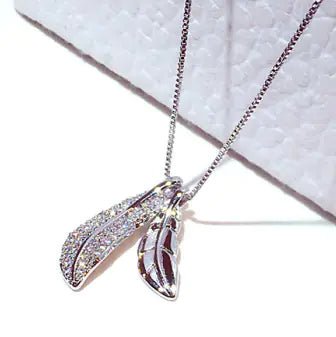 Fashionable Korean Style Leaf Pendant Choker Necklace - Fallon Gifts