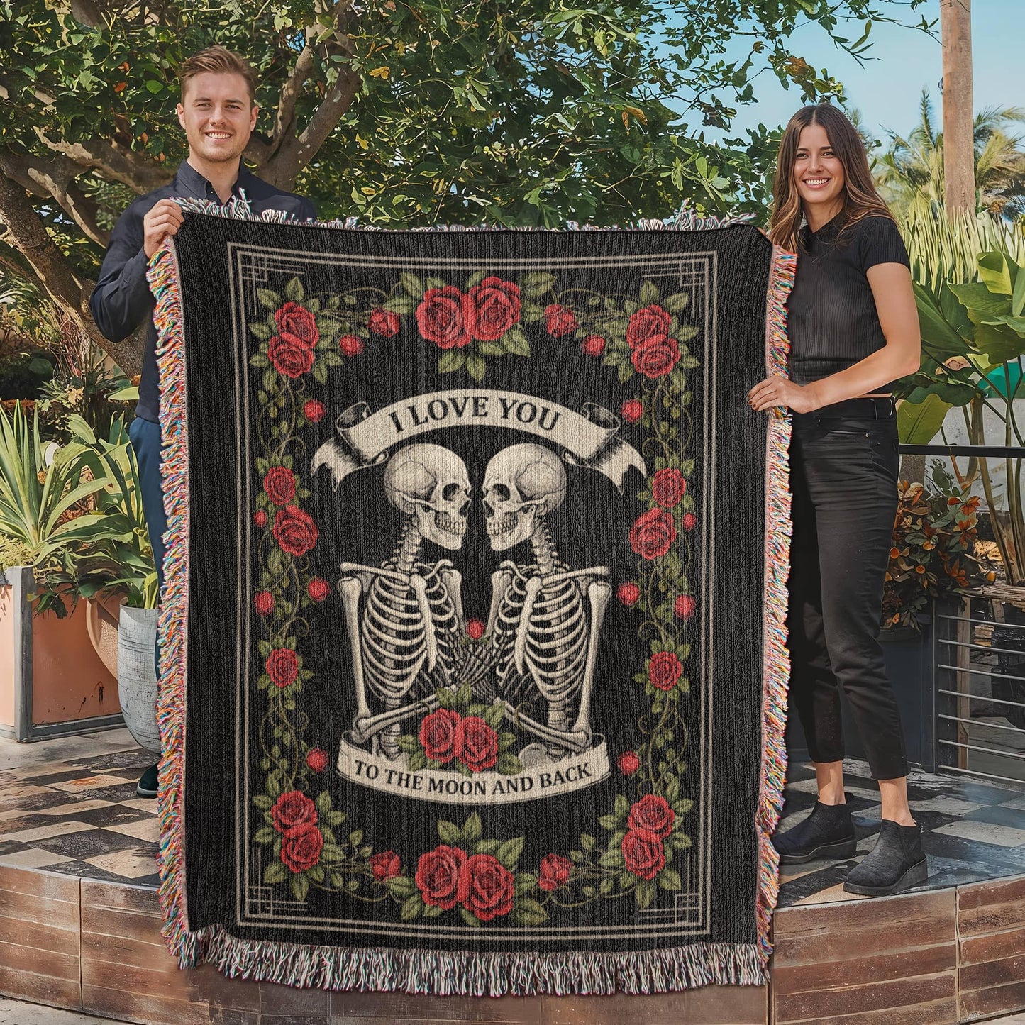 Til Death Do Us Part - Heirloom Blanket - Fallon Gifts