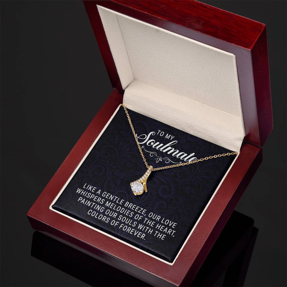 To My Soulmate - Allruing Beauty Necklace - Fallon Gifts