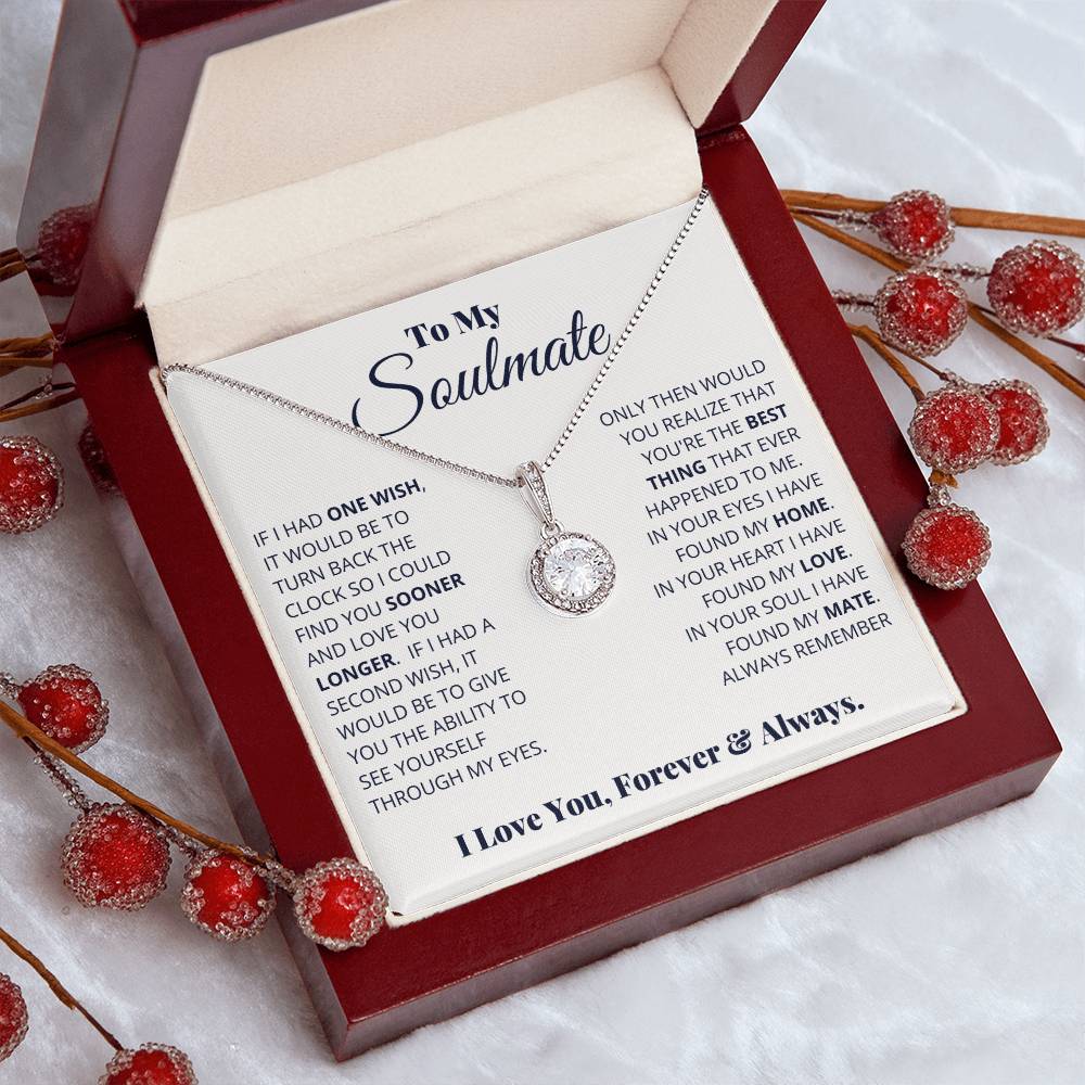 To My Soulmate - Eternal Hope Necklace - Fallon Gifts