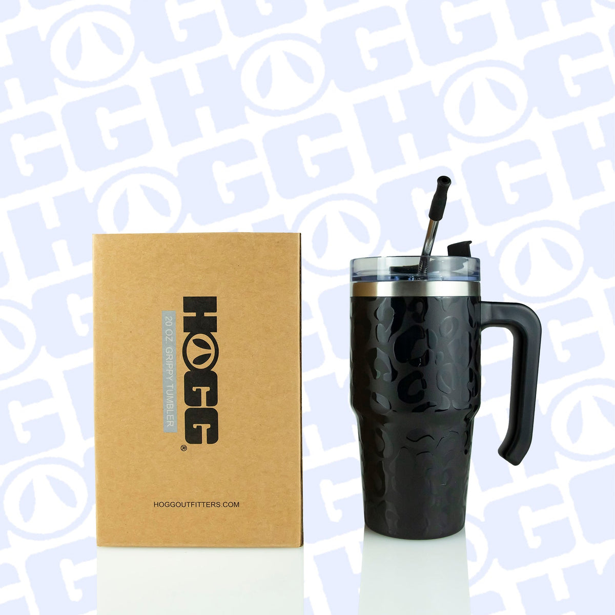 20oz POWDER COATED GRIPPY TUMBLER - Fallon Gifts