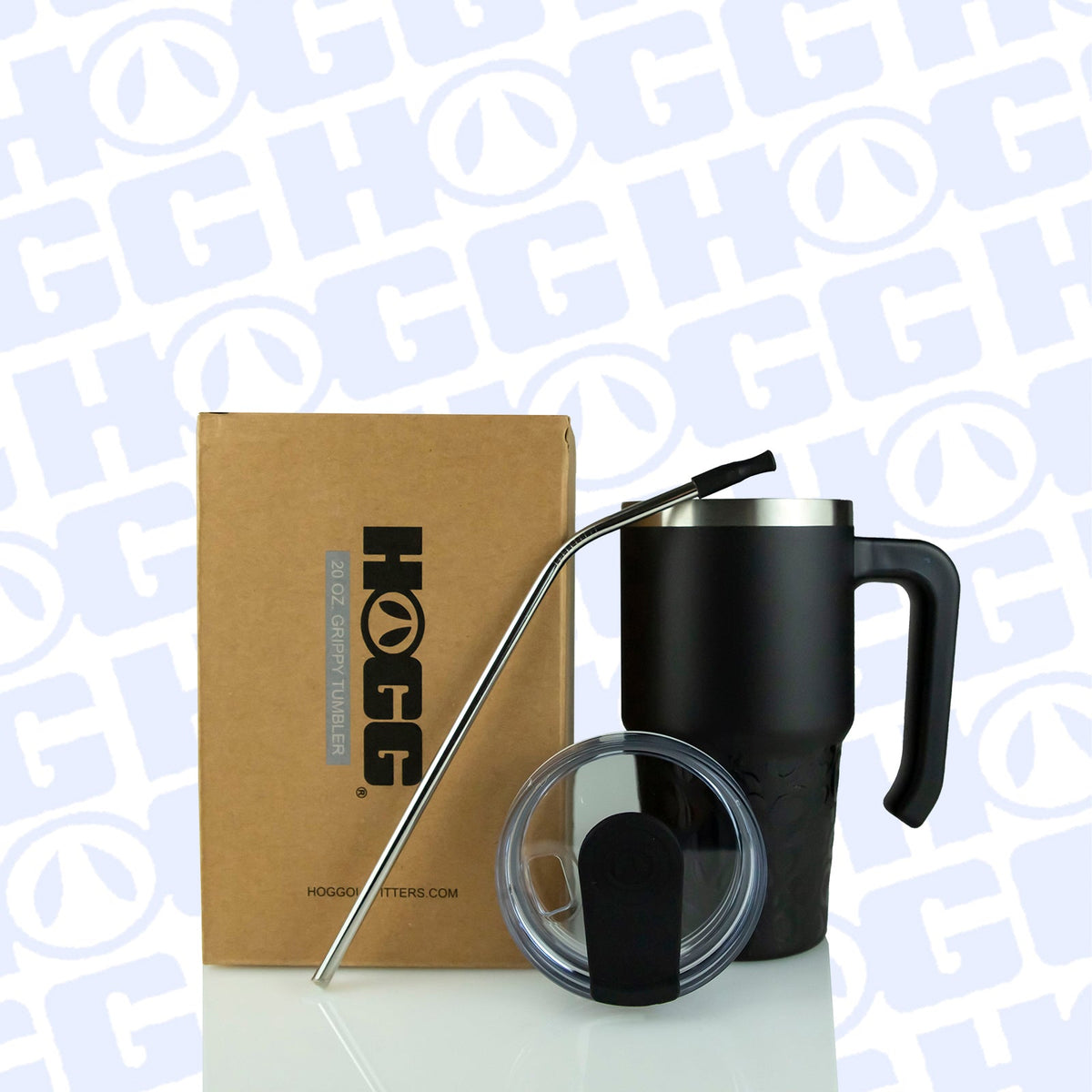 20oz POWDER COATED GRIPPY TUMBLER - Fallon Gifts