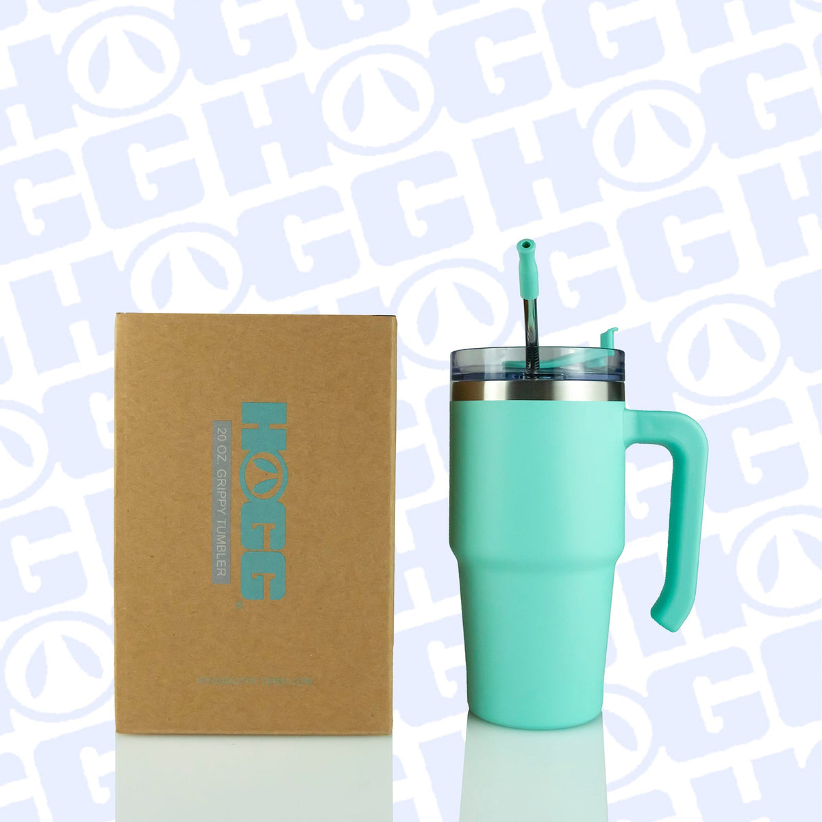 20oz POWDER COATED GRIPPY TUMBLER - Fallon Gifts