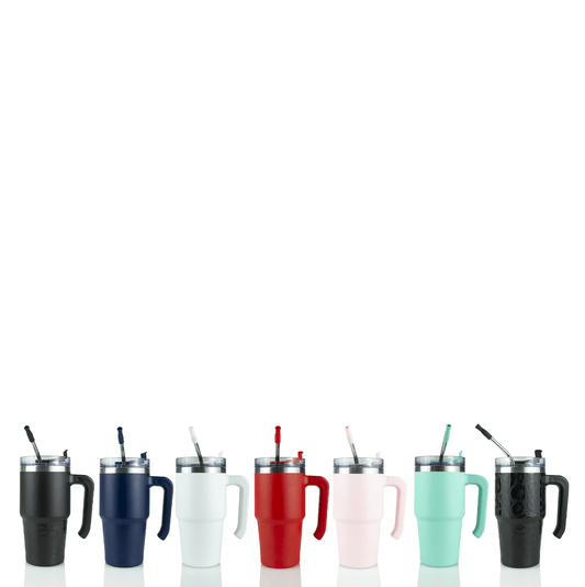 20oz POWDER COATED GRIPPY TUMBLER - Fallon Gifts