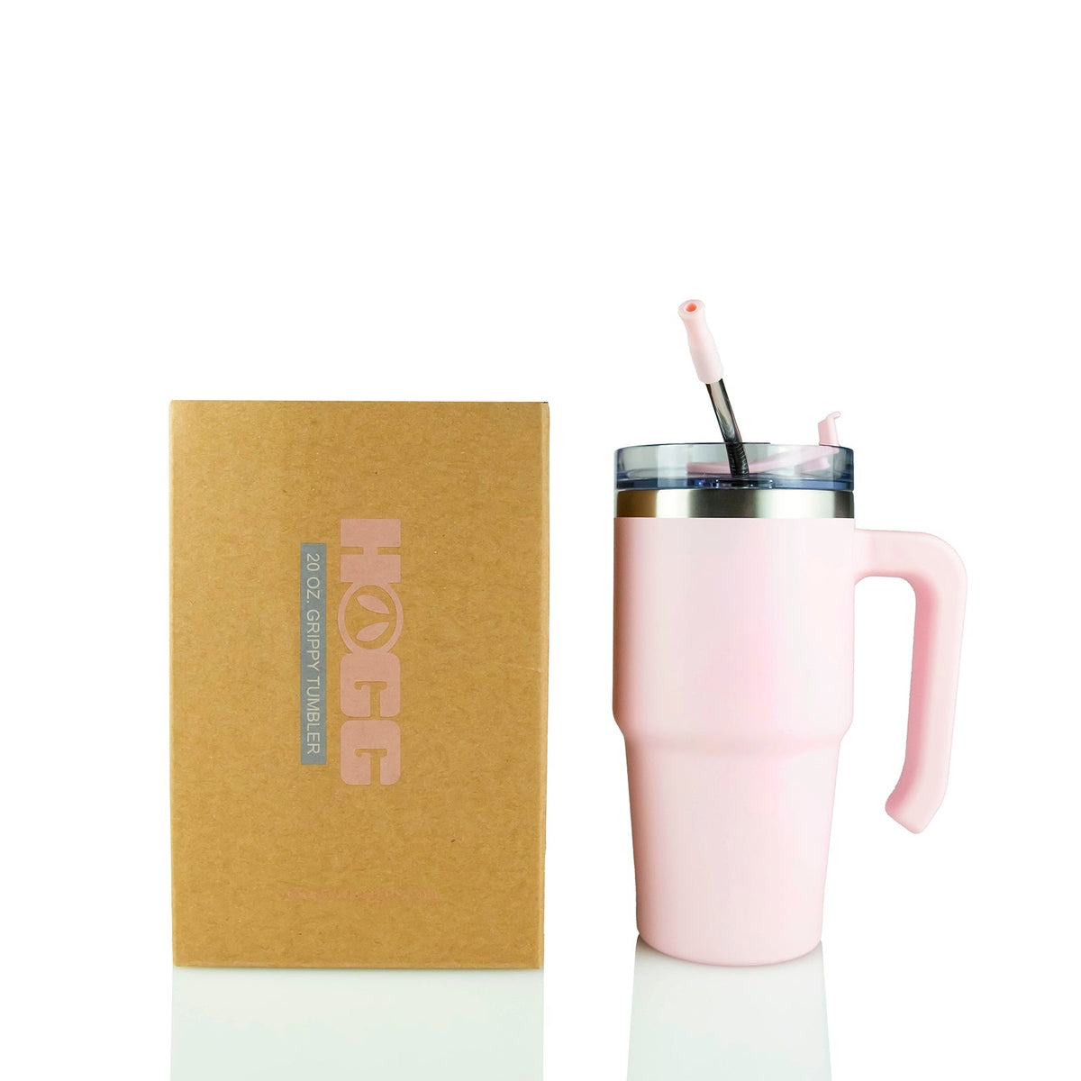 20oz POWDER COATED GRIPPY TUMBLER - Fallon Gifts