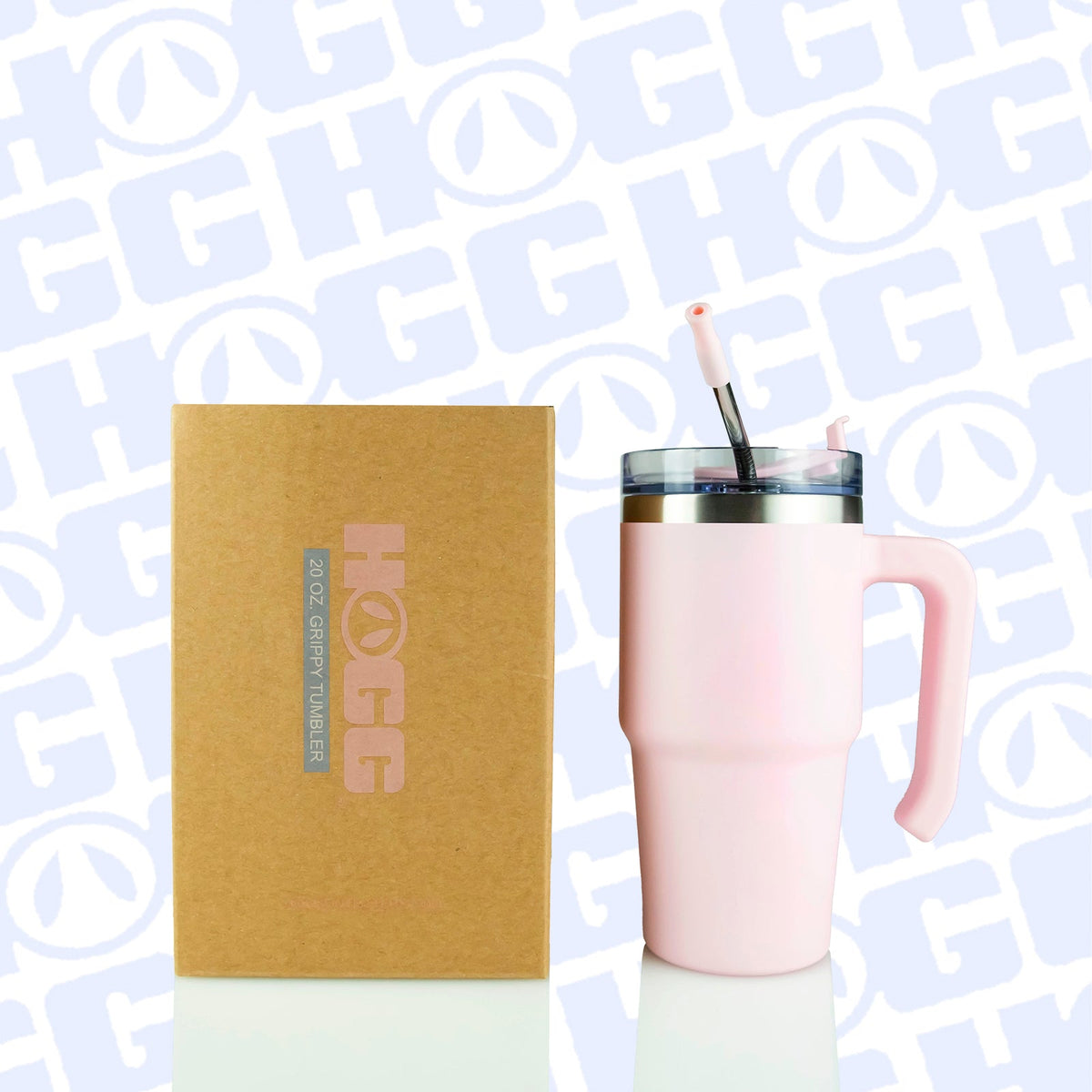 20oz POWDER COATED GRIPPY TUMBLER - Fallon Gifts