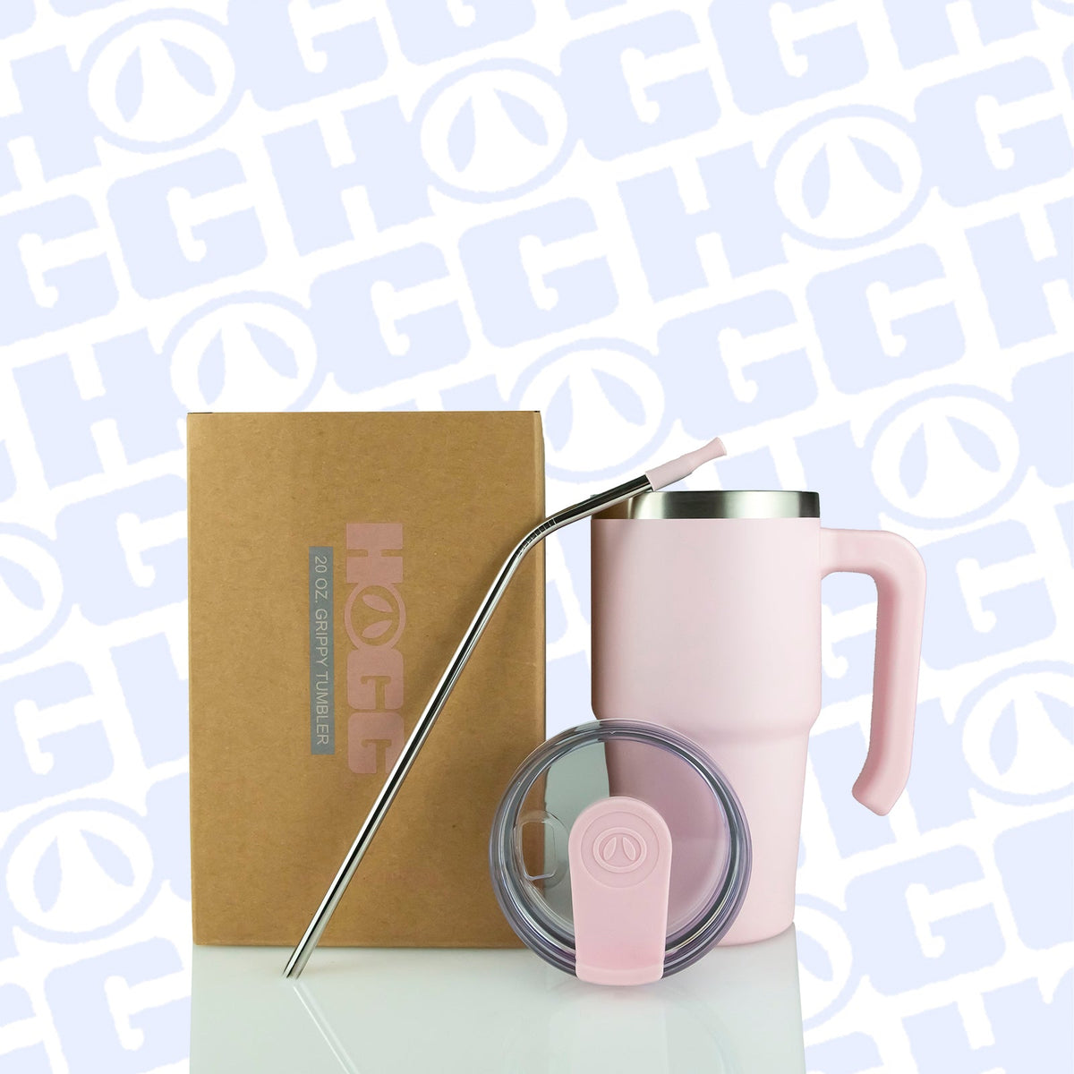 20oz POWDER COATED GRIPPY TUMBLER - Fallon Gifts
