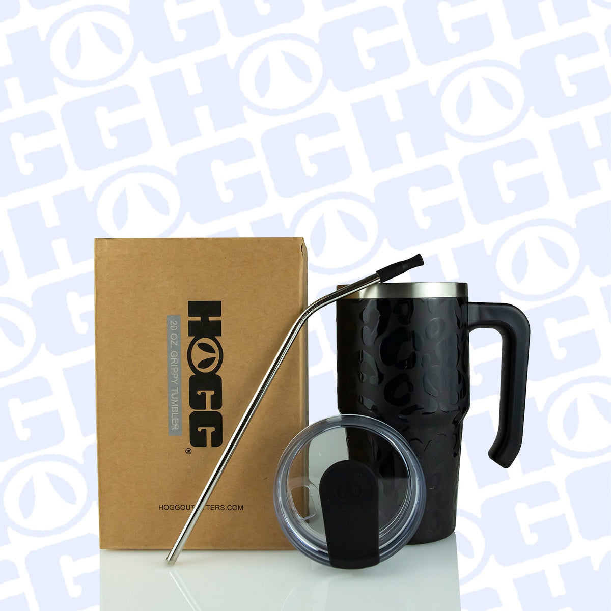 20oz POWDER COATED GRIPPY TUMBLER - Fallon Gifts