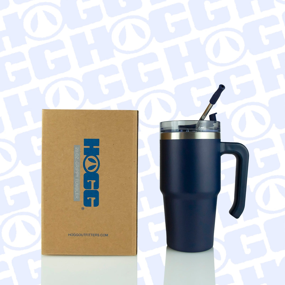 20oz POWDER COATED GRIPPY TUMBLER - Fallon Gifts