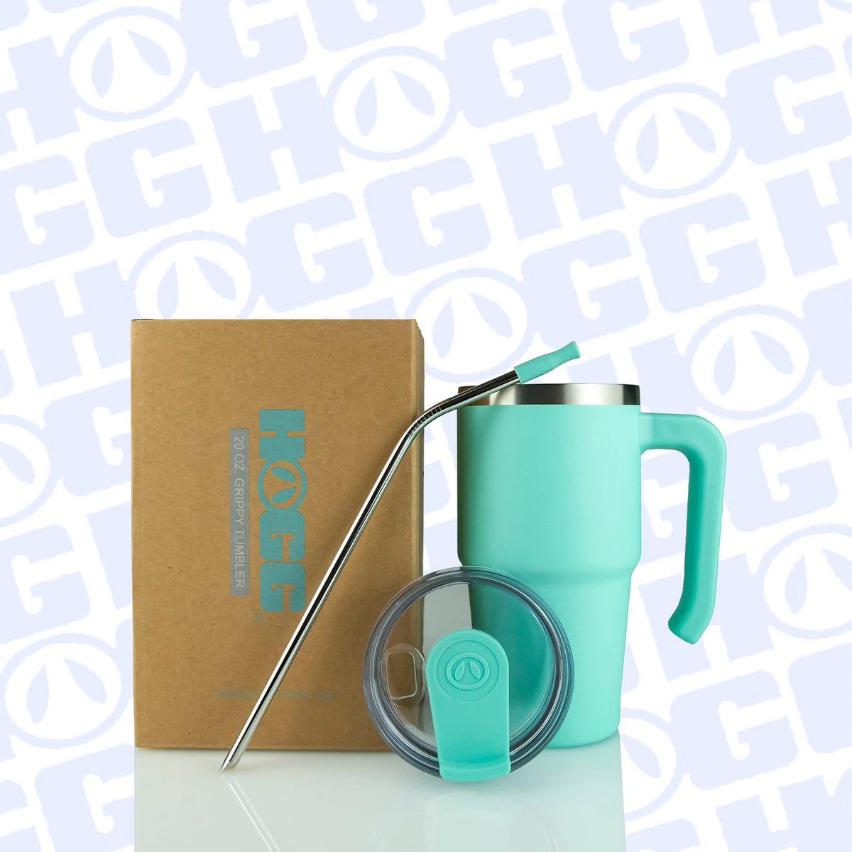 20oz POWDER COATED GRIPPY TUMBLER - Fallon Gifts