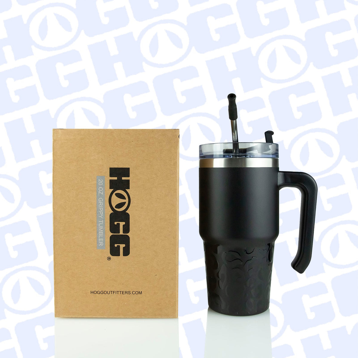 20oz POWDER COATED GRIPPY TUMBLER - Fallon Gifts