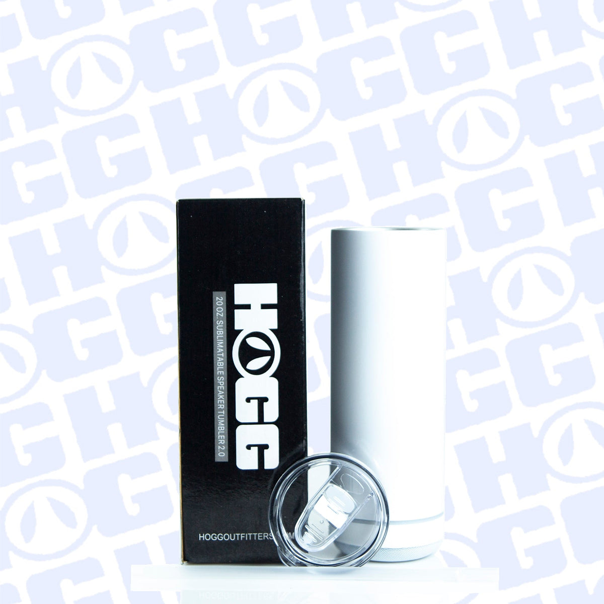 20oz WIRELESS SPEAKER TUMBLER - WHITE - Fallon Gifts