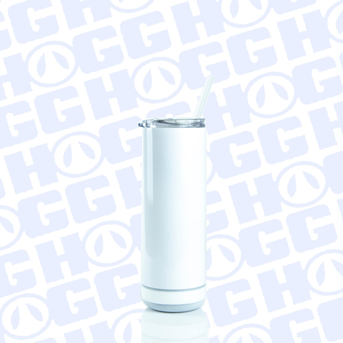 20oz WIRELESS SPEAKER TUMBLER - WHITE - Fallon Gifts