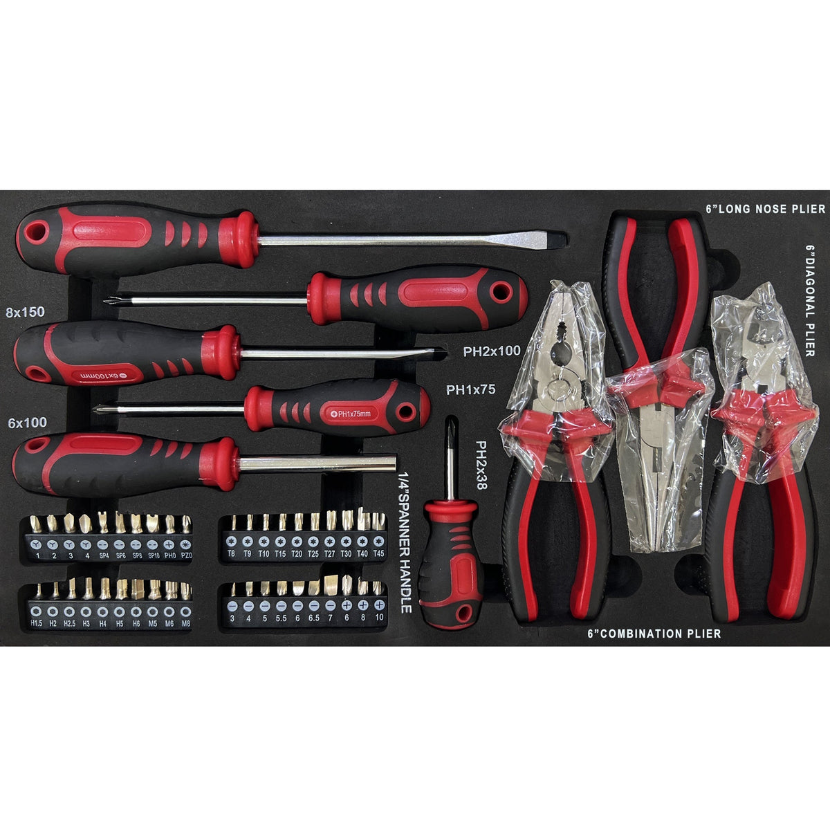 3 Drawers Tool Box With Tool Set - Fallon Gifts