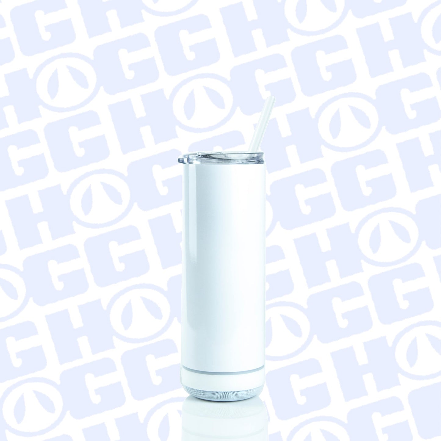 20oz WIRELESS SPEAKER TUMBLER - WHITE