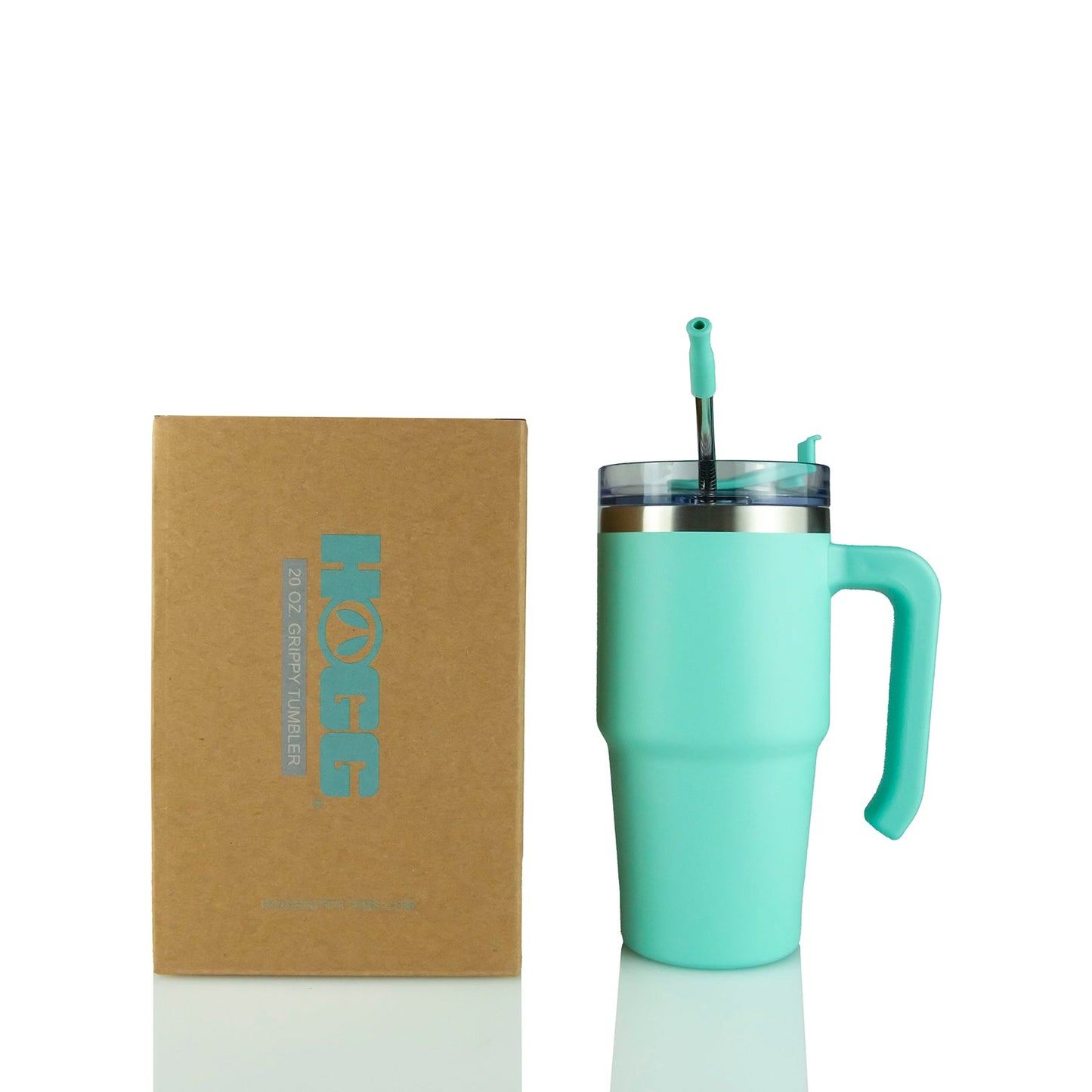 20oz POWDER COATED GRIPPY TUMBLER