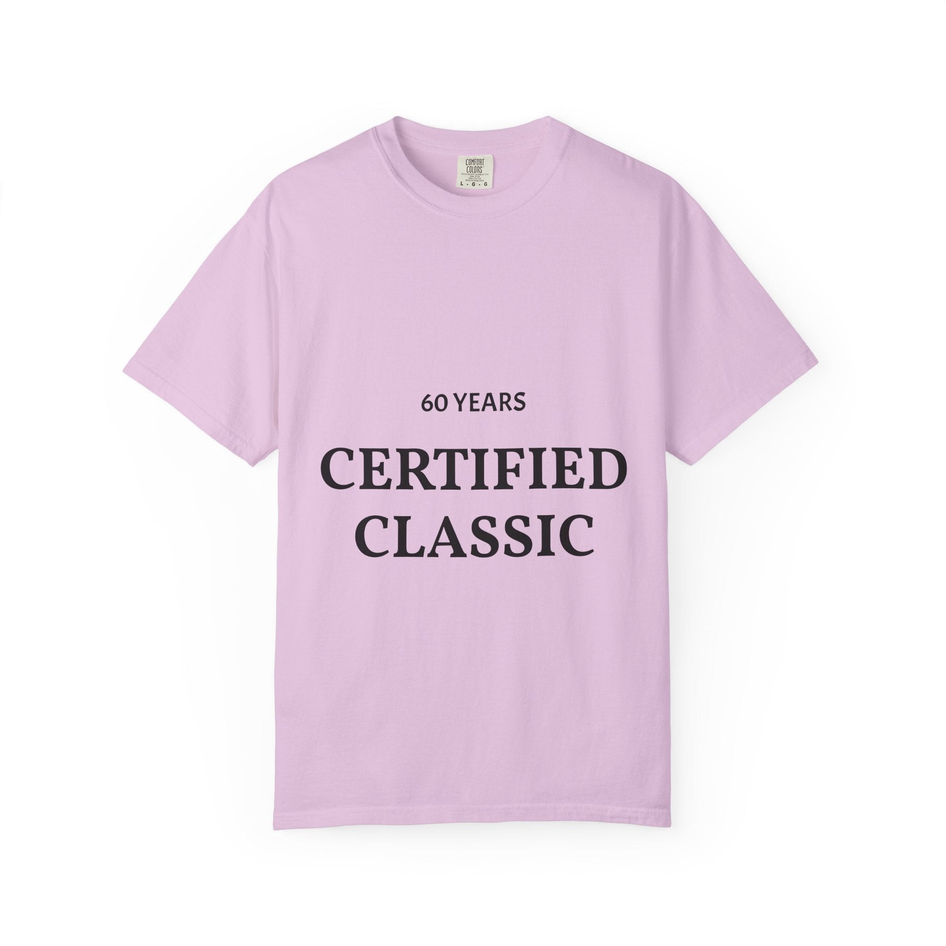 A Certified Classic T-Shirt – 60 Years Retro Birthday Tee - Fallon Gifts