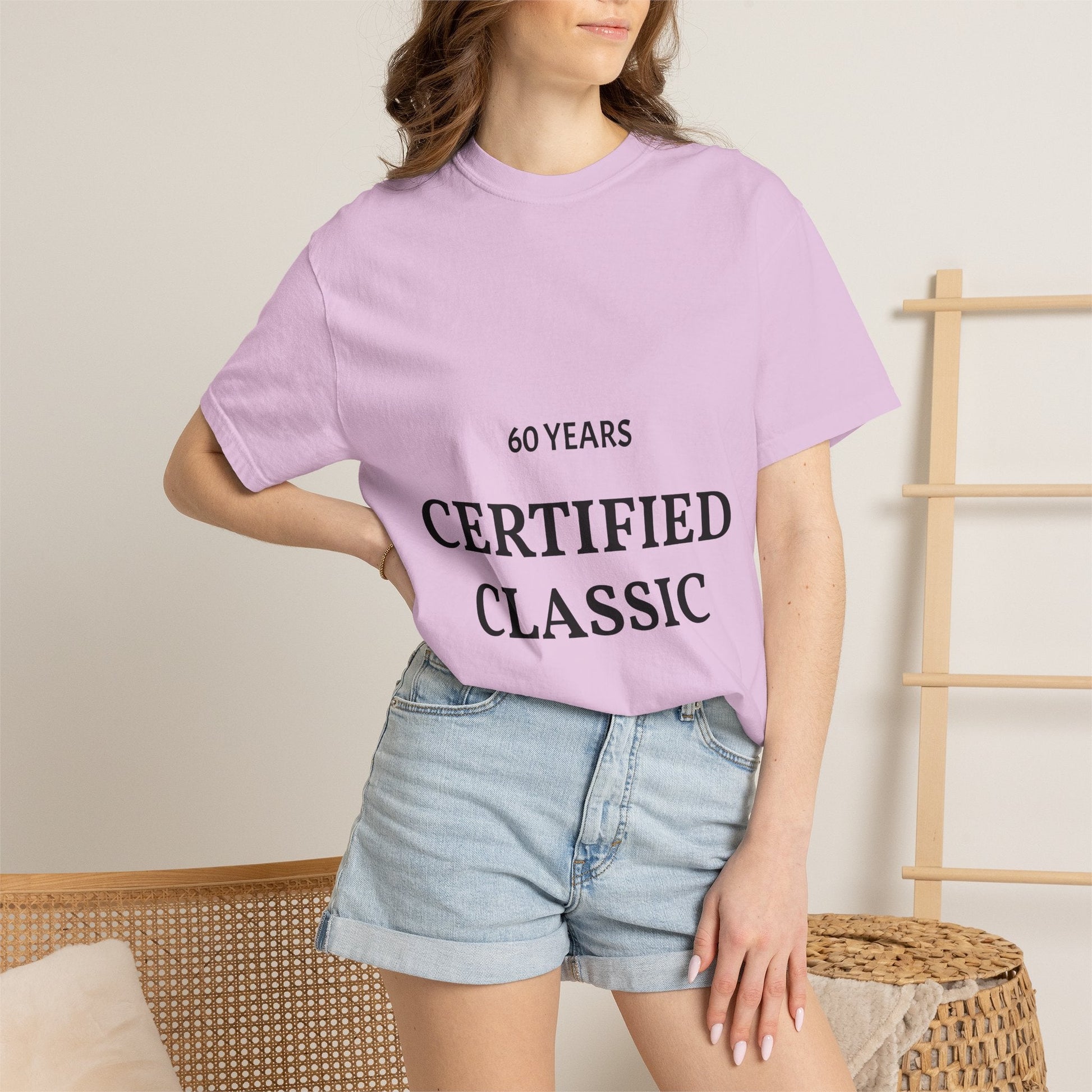 A Certified Classic T-Shirt – 60 Years Retro Birthday Tee - Fallon Gifts