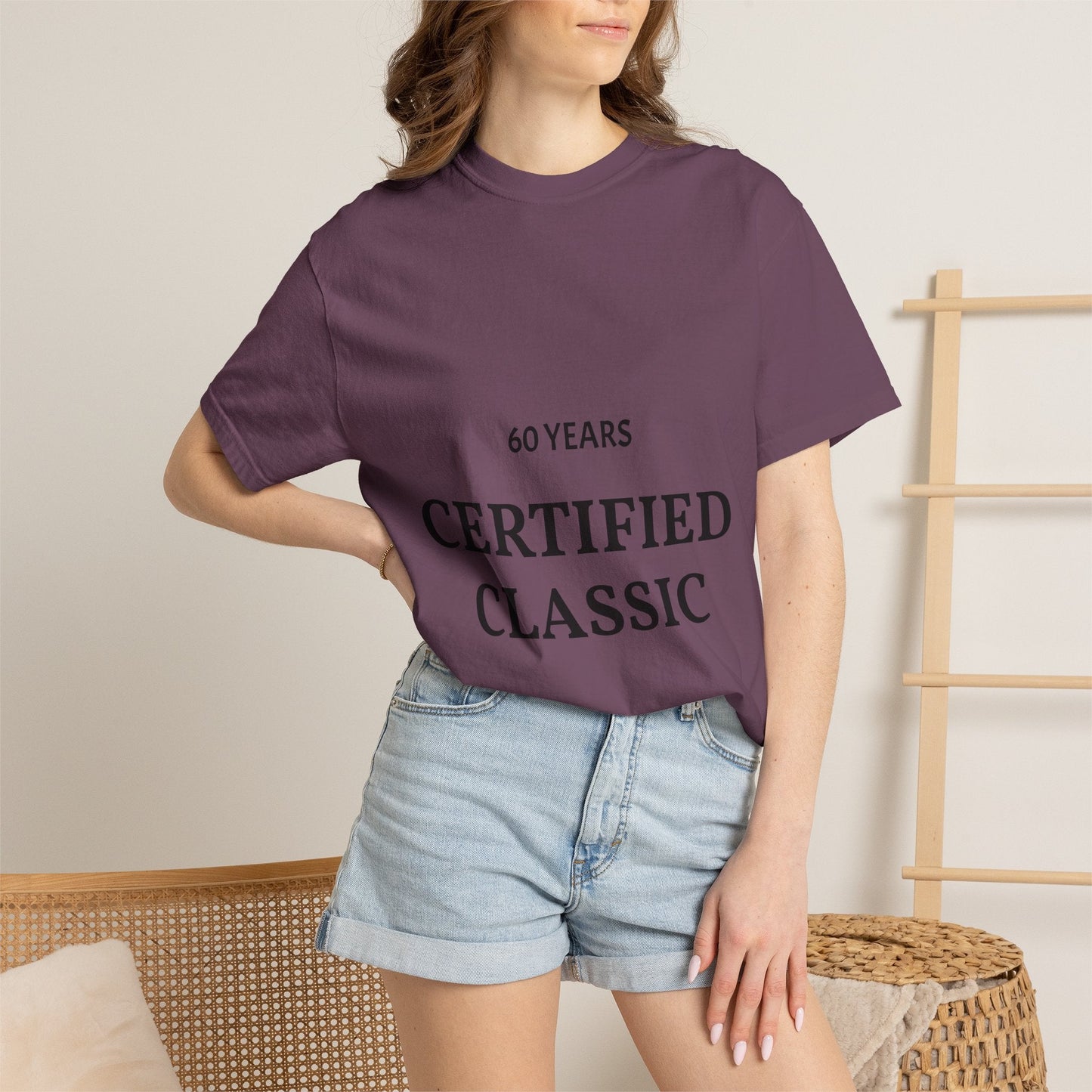A Certified Classic T-Shirt – 60 Years Retro Birthday Tee - Fallon Gifts