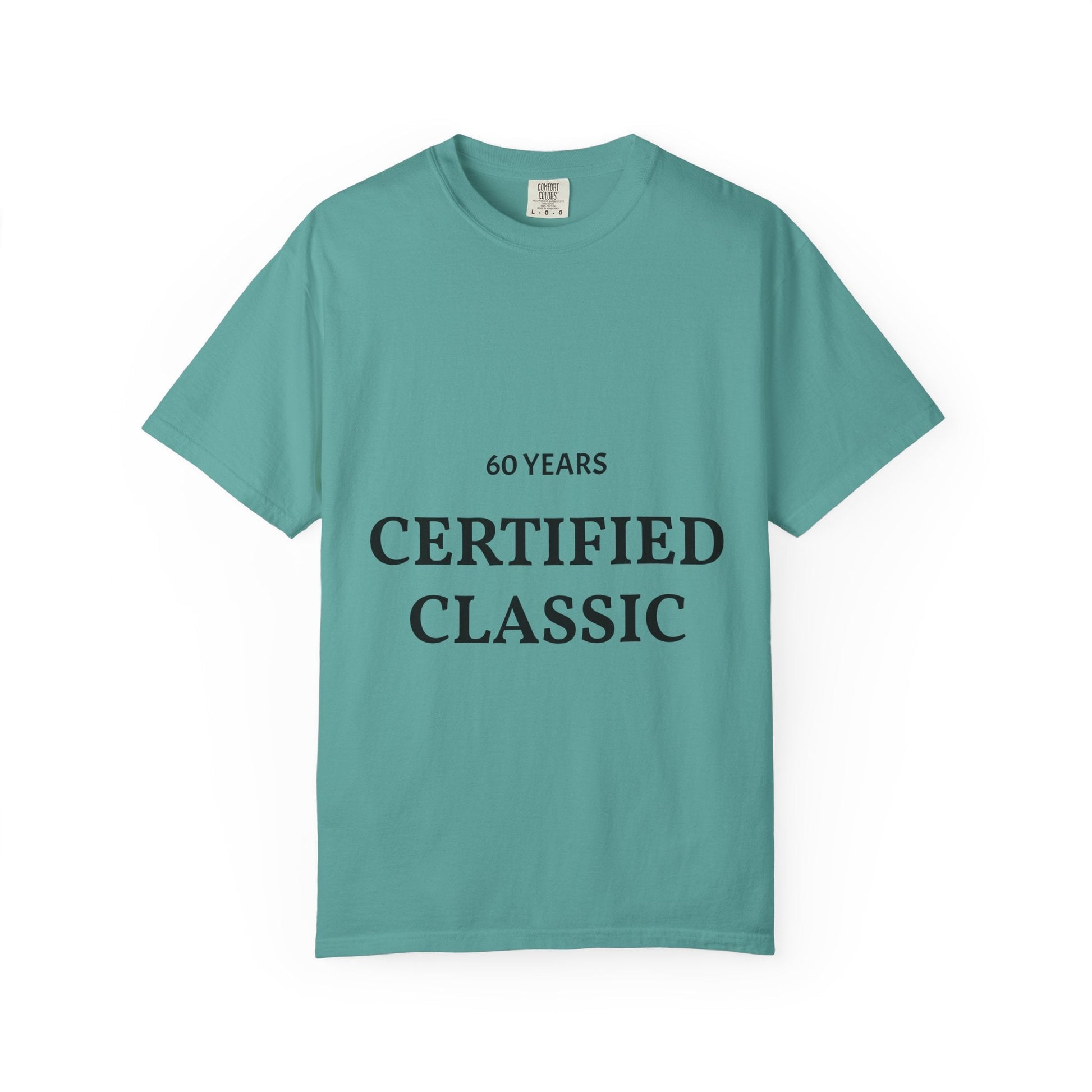 A Certified Classic T-Shirt – 60 Years Retro Birthday Tee - Fallon Gifts