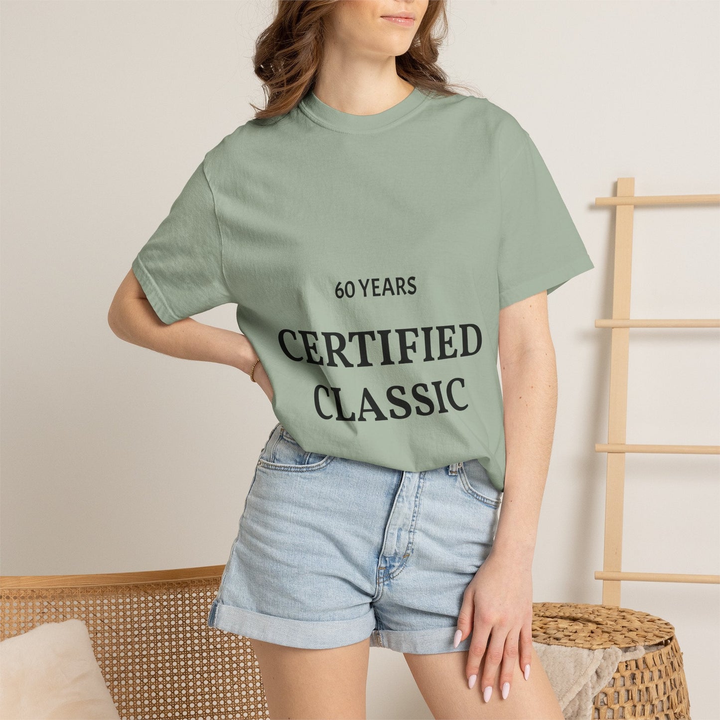 A Certified Classic T-Shirt – 60 Years Retro Birthday Tee - Fallon Gifts