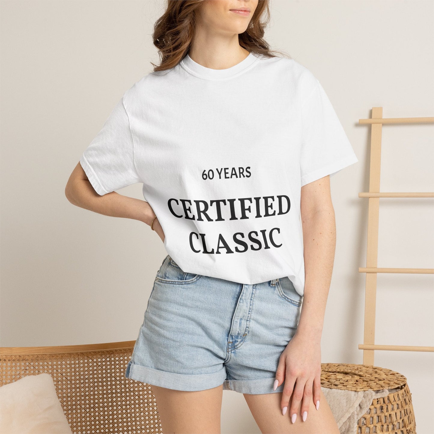 A Certified Classic T-Shirt – 60 Years Retro Birthday Tee - Fallon Gifts