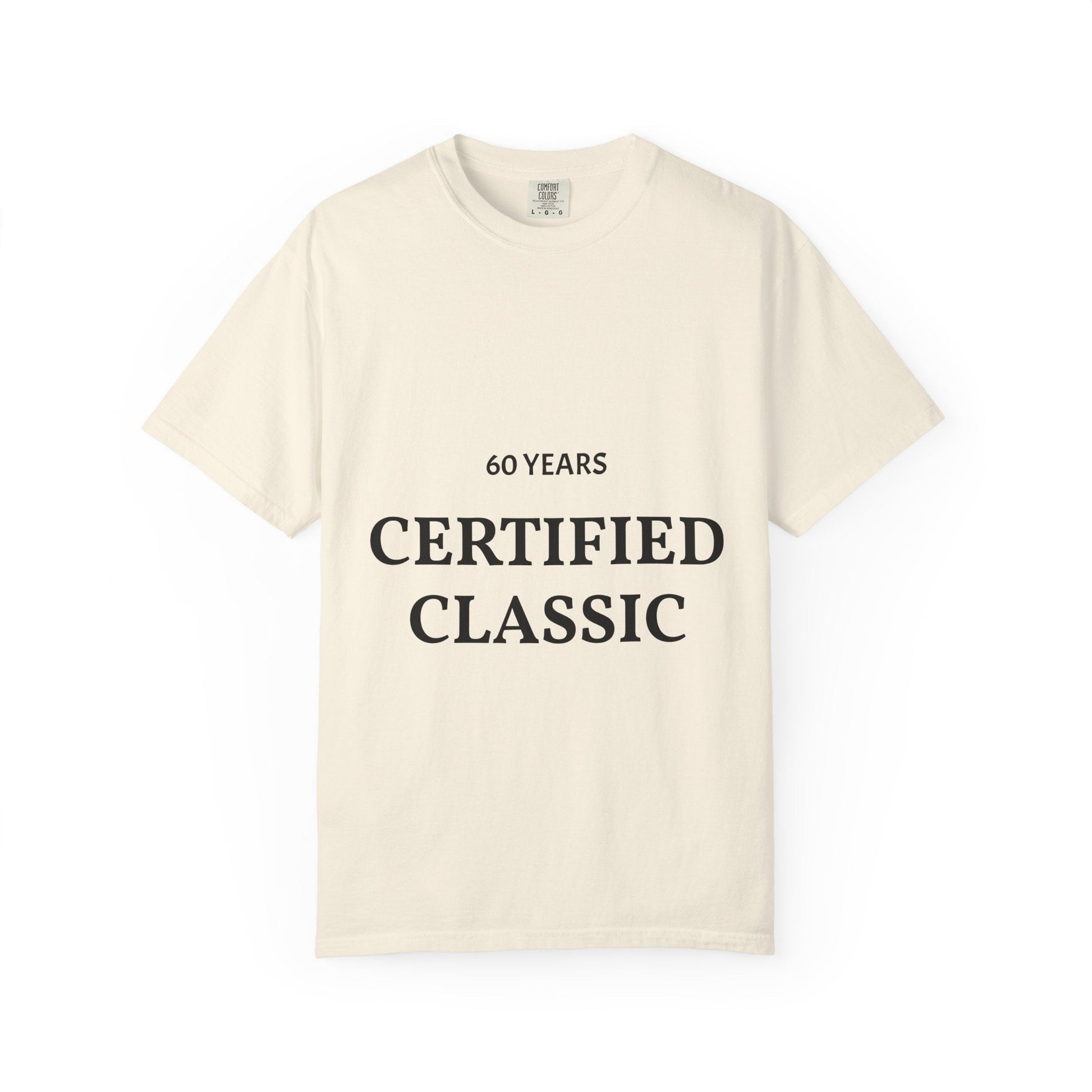 A Certified Classic T-Shirt – 60 Years Retro Birthday Tee - Fallon Gifts