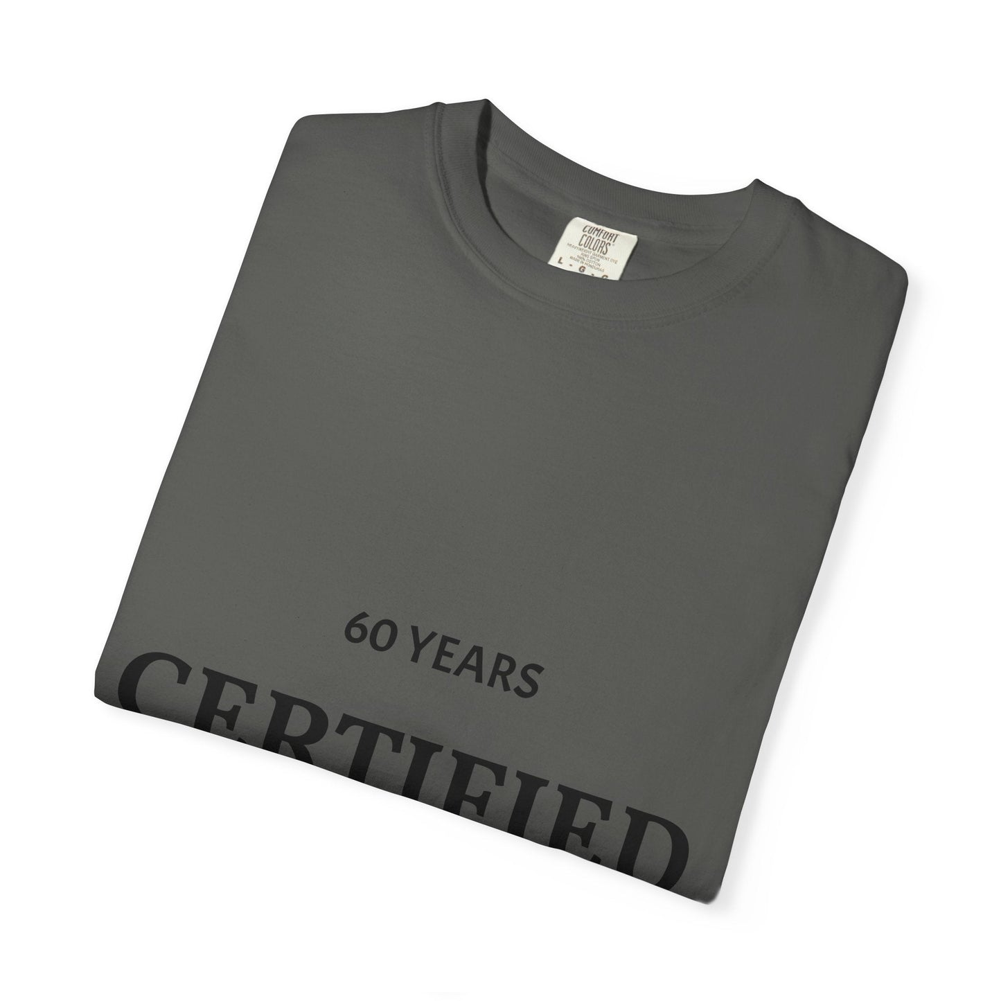A Certified Classic T-Shirt – 60 Years Retro Birthday Tee - Fallon Gifts