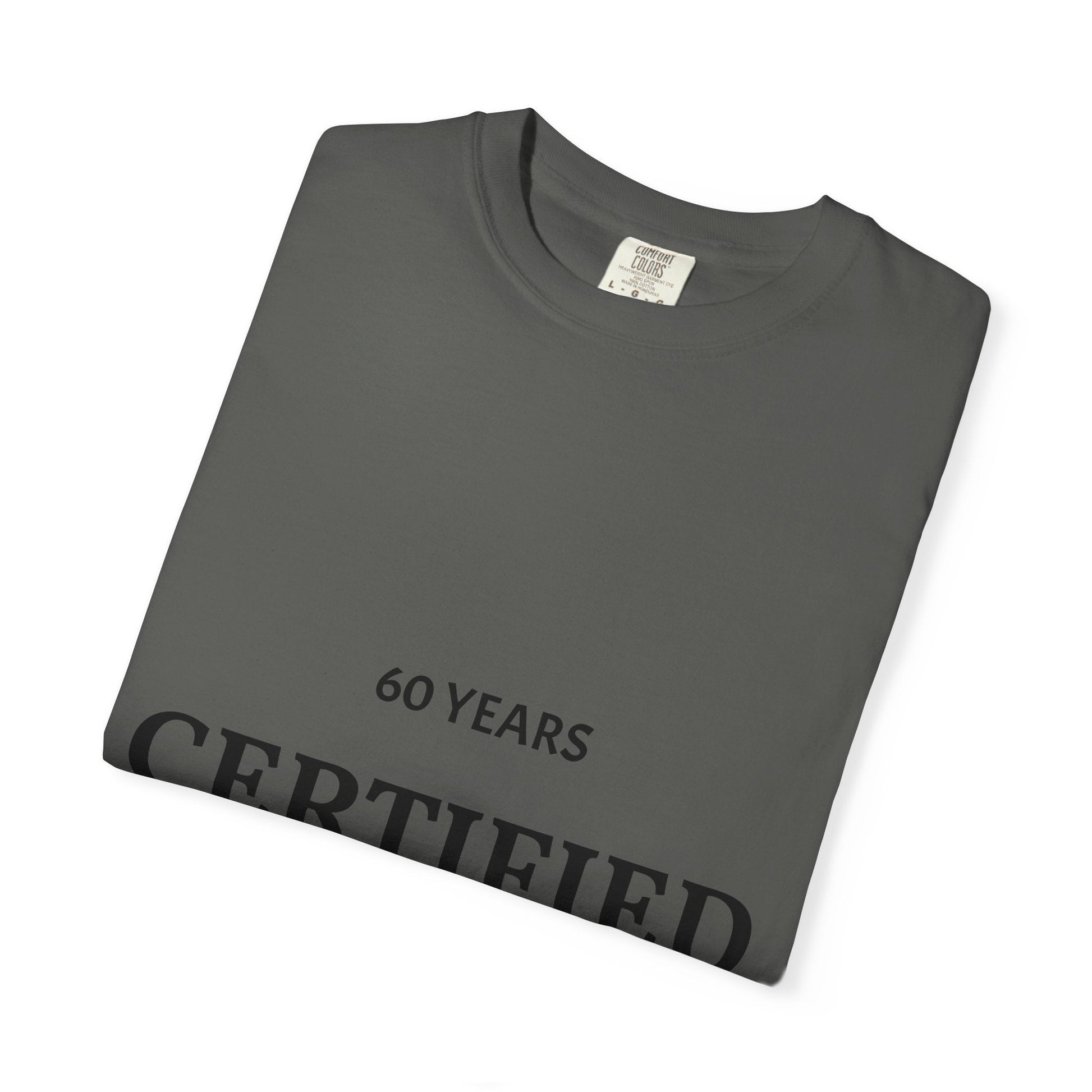 A Certified Classic T-Shirt – 60 Years Retro Birthday Tee - Fallon Gifts