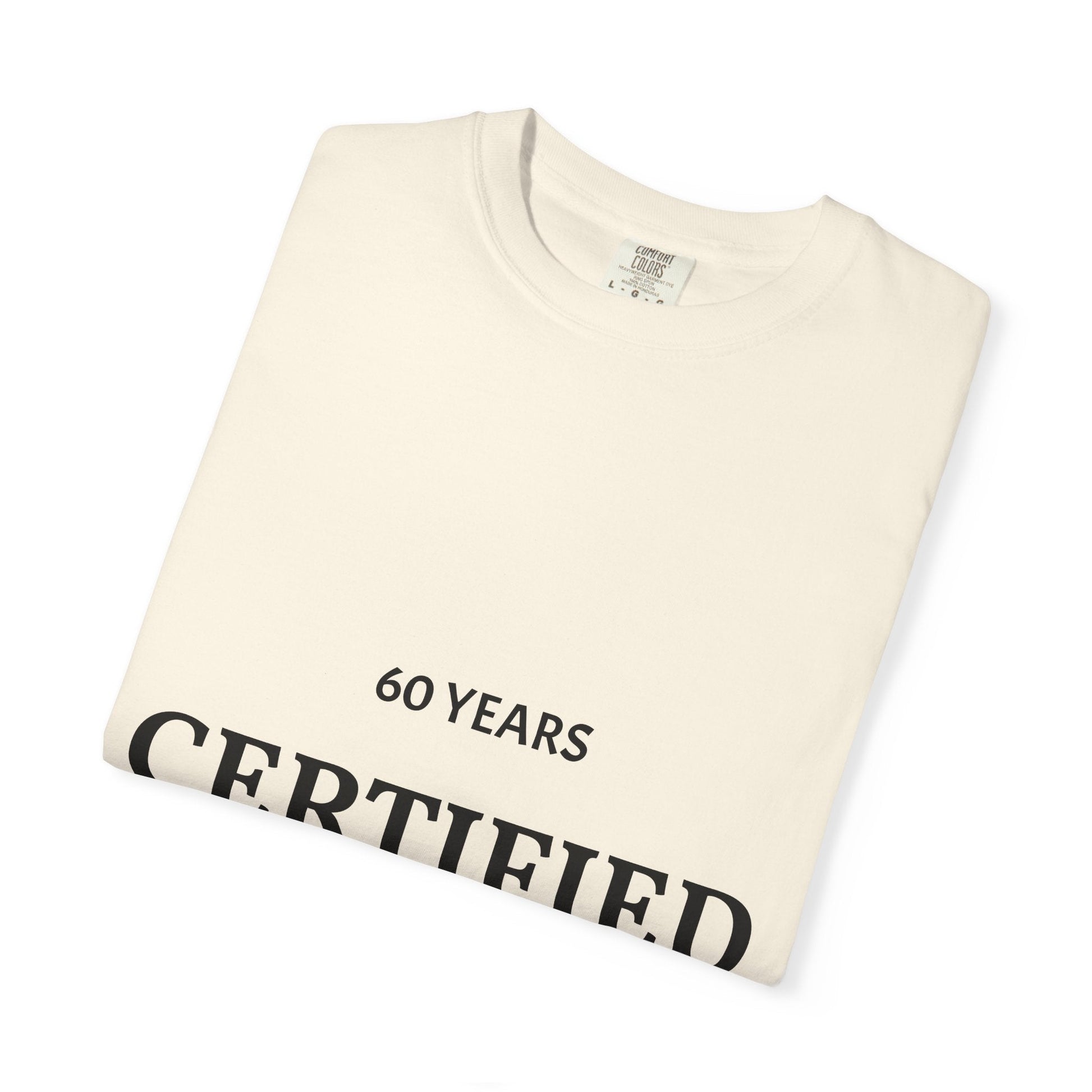 A Certified Classic T-Shirt – 60 Years Retro Birthday Tee - Fallon Gifts