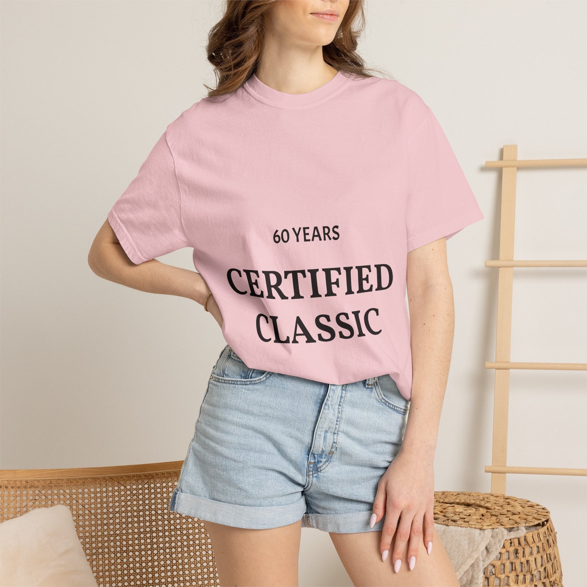 A Certified Classic T-Shirt – 60 Years Retro Birthday Tee - Fallon Gifts