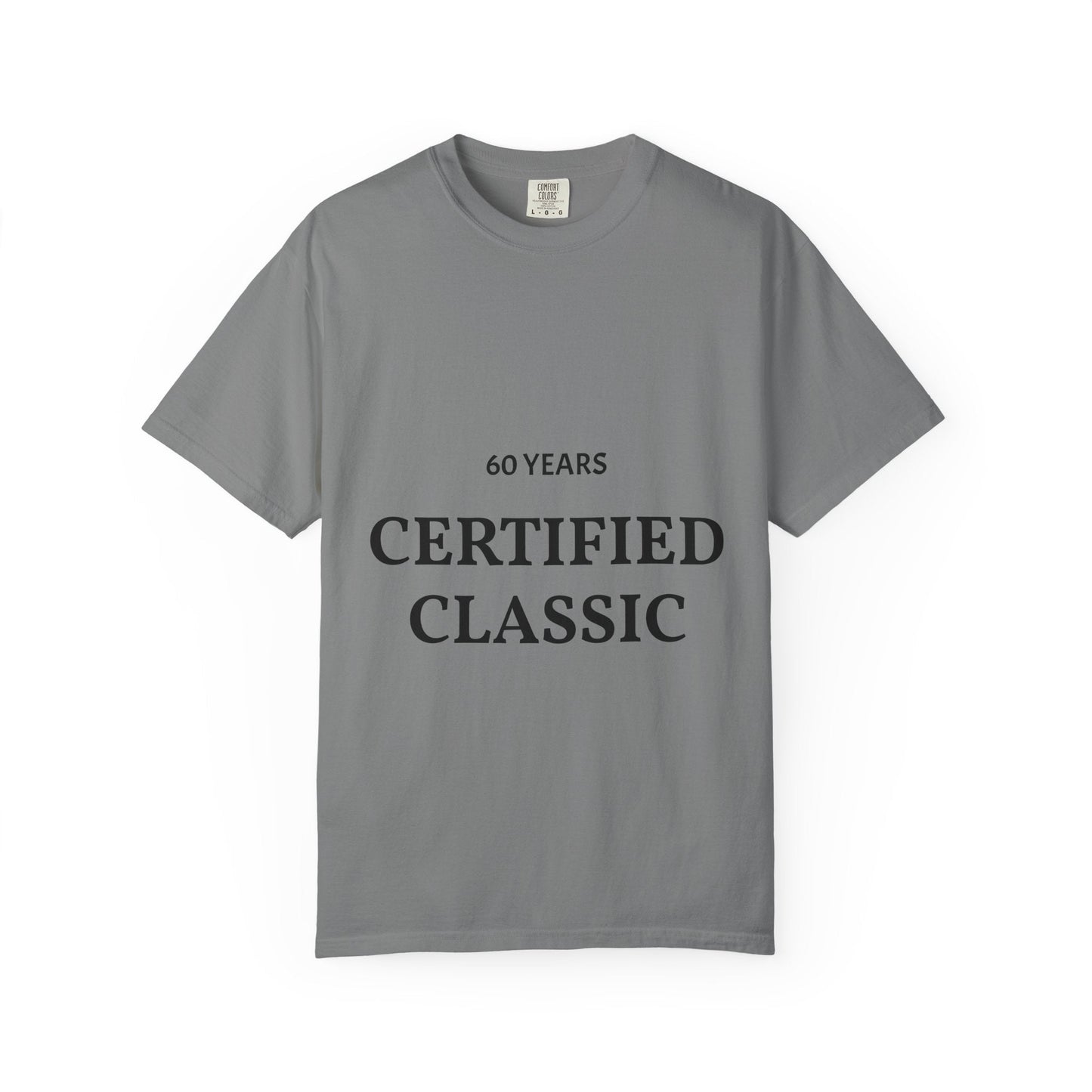 A Certified Classic T-Shirt – 60 Years Retro Birthday Tee - Fallon Gifts