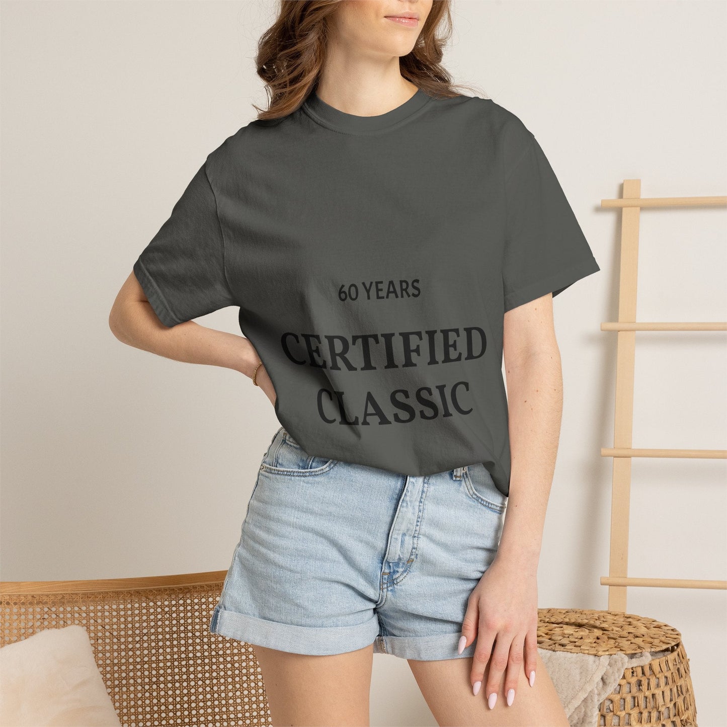 A Certified Classic T-Shirt – 60 Years Retro Birthday Tee - Fallon Gifts