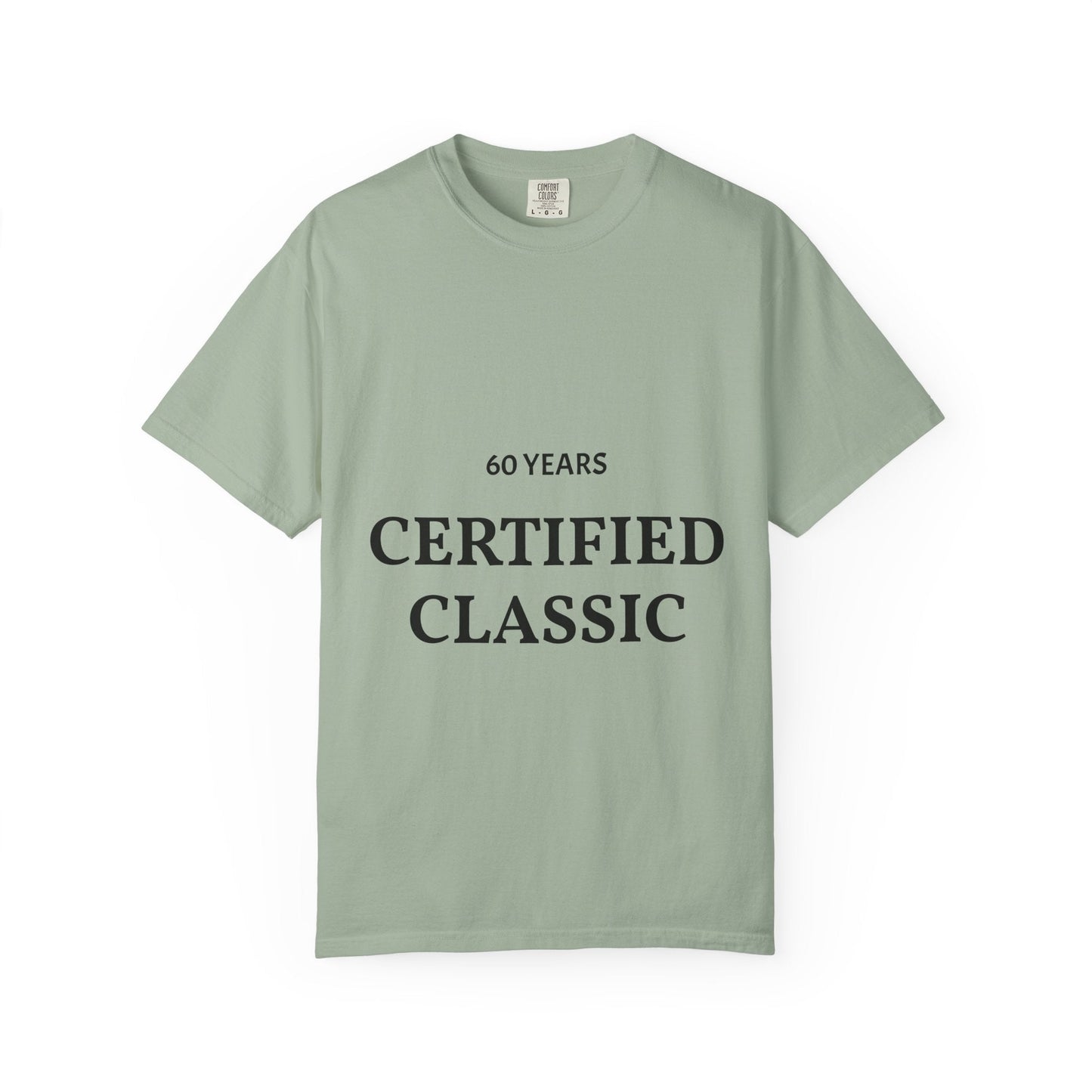 A Certified Classic T-Shirt – 60 Years Retro Birthday Tee - Fallon Gifts