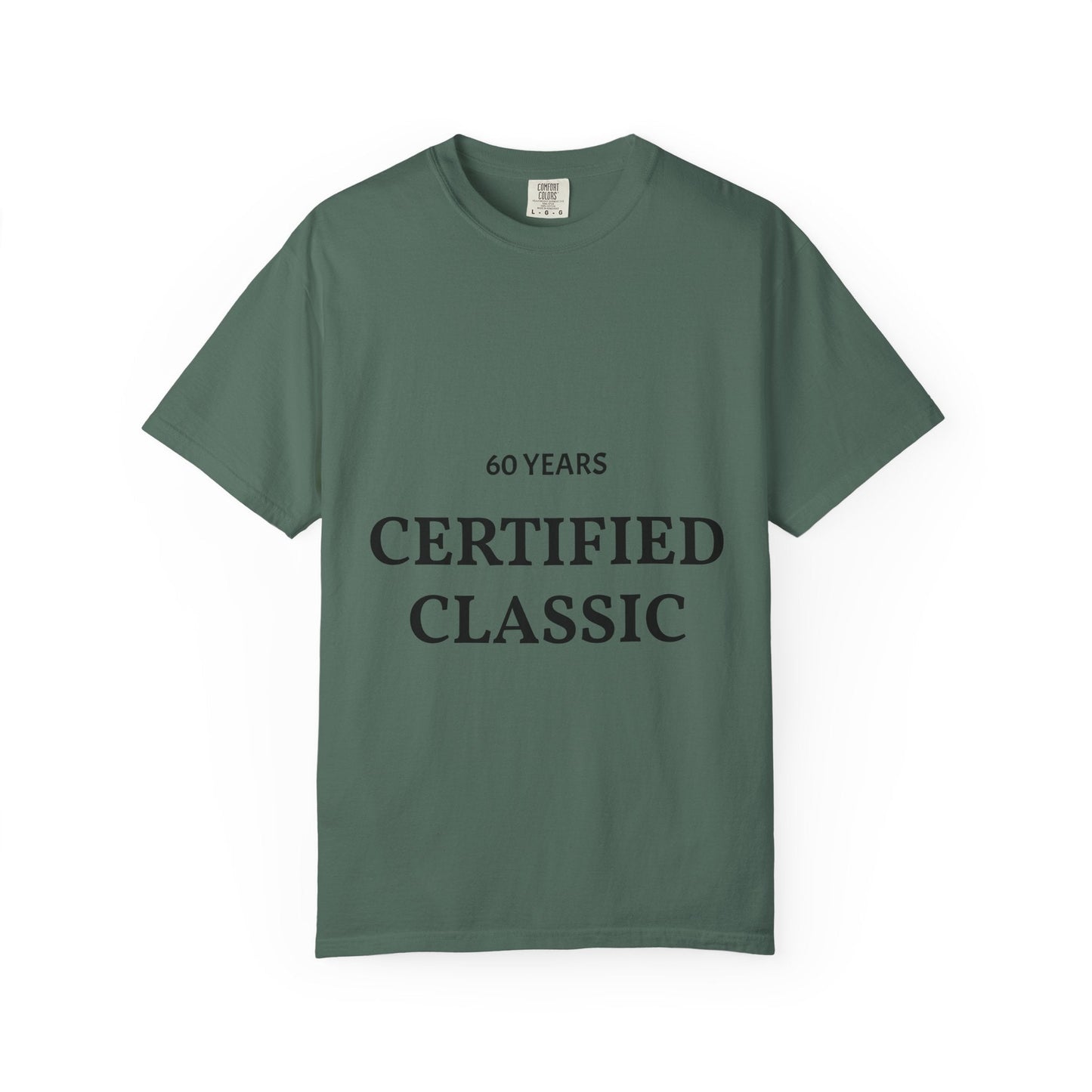 A Certified Classic T-Shirt – 60 Years Retro Birthday Tee - Fallon Gifts