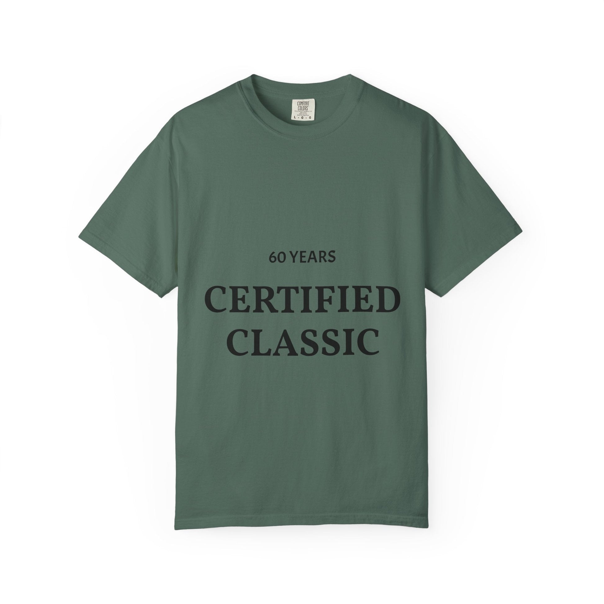 A Certified Classic T-Shirt – 60 Years Retro Birthday Tee - Fallon Gifts