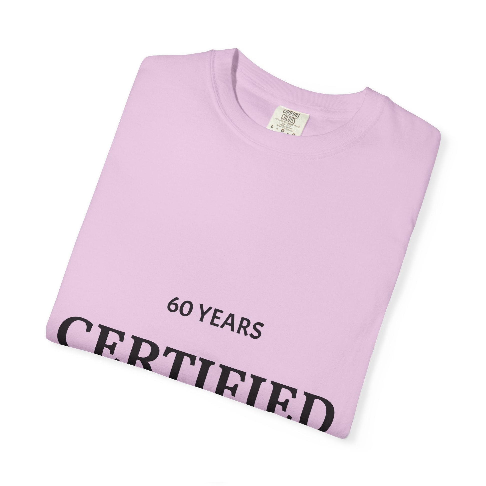 A Certified Classic T-Shirt – 60 Years Retro Birthday Tee - Fallon Gifts