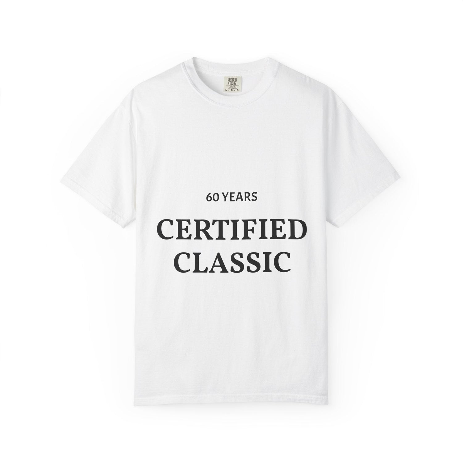 A Certified Classic T-Shirt – 60 Years Retro Birthday Tee - Fallon Gifts