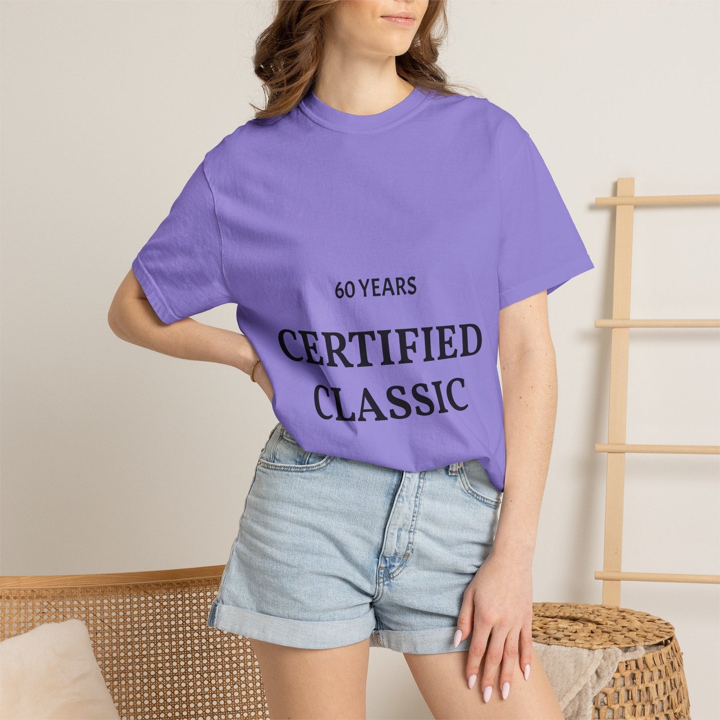 A Certified Classic T-Shirt – 60 Years Retro Birthday Tee - Fallon Gifts