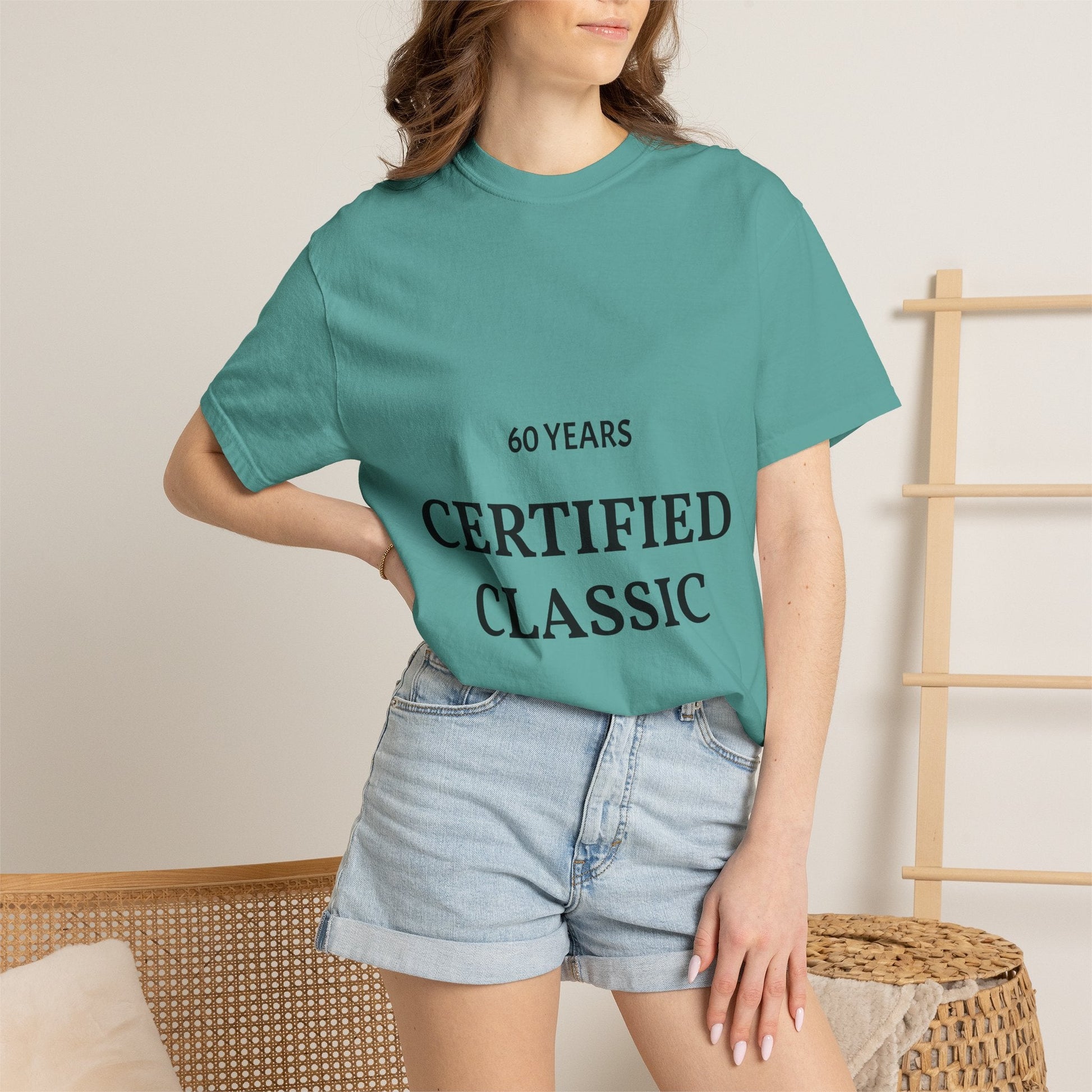 A Certified Classic T-Shirt – 60 Years Retro Birthday Tee - Fallon Gifts