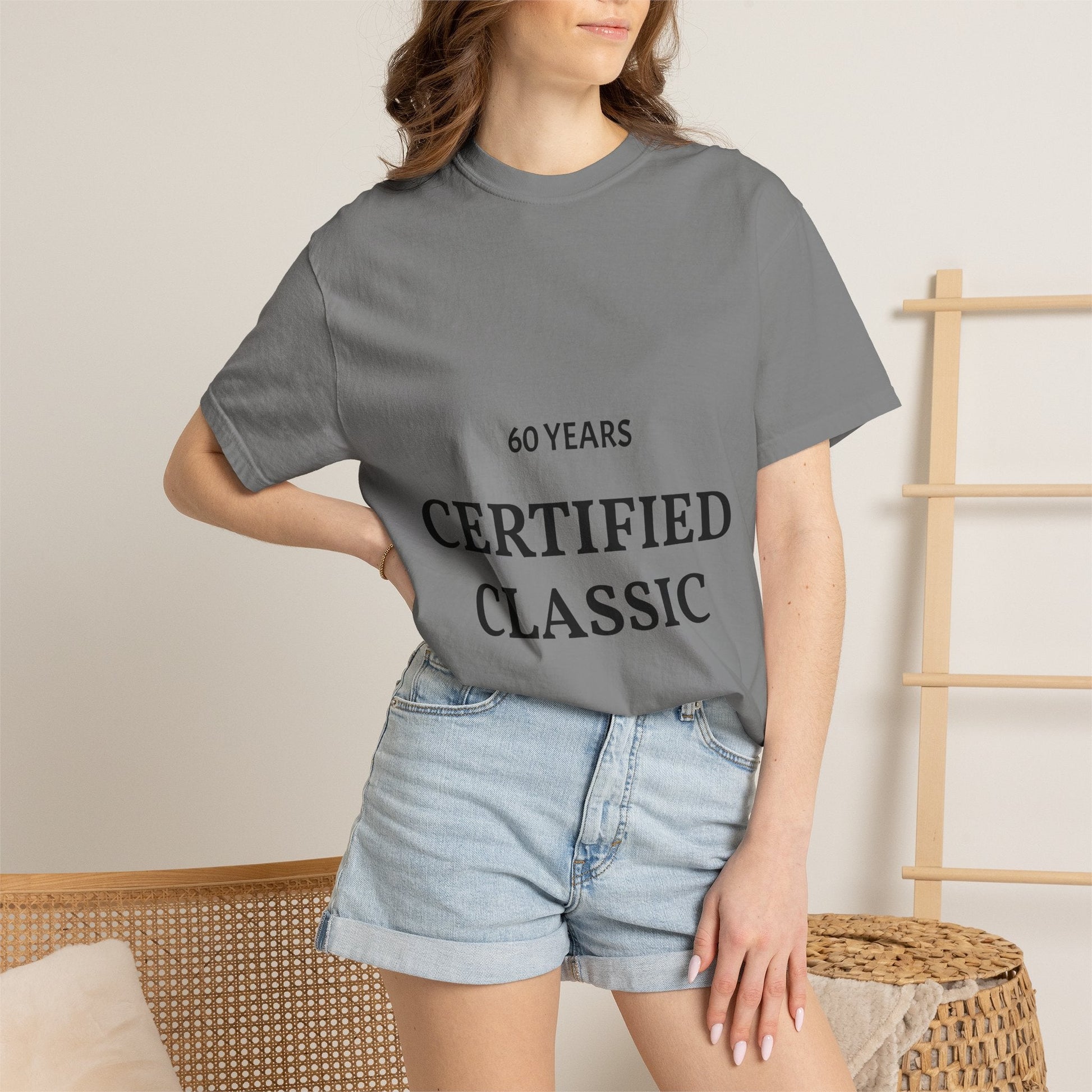 A Certified Classic T-Shirt – 60 Years Retro Birthday Tee - Fallon Gifts