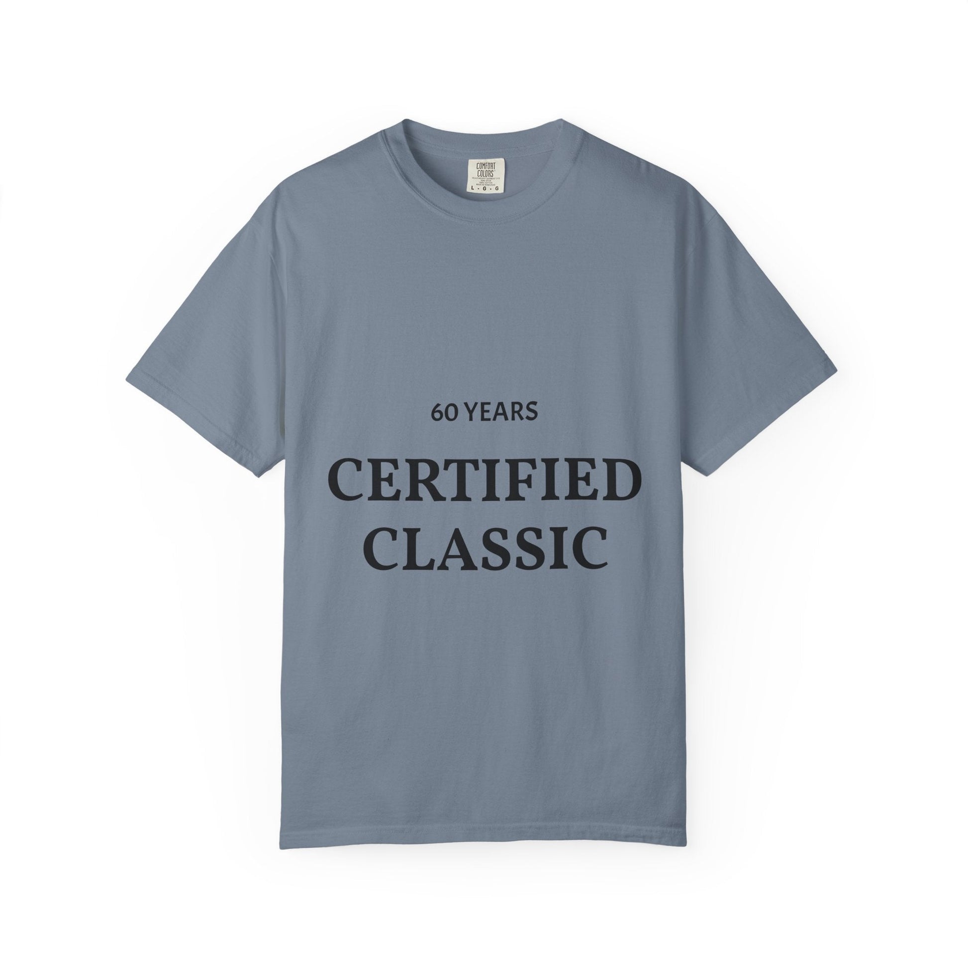A Certified Classic T-Shirt – 60 Years Retro Birthday Tee - Fallon Gifts