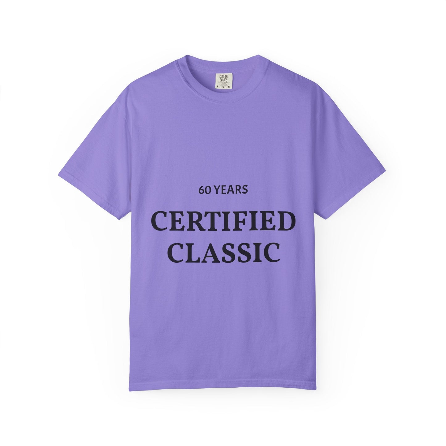 A Certified Classic T-Shirt – 60 Years Retro Birthday Tee - Fallon Gifts