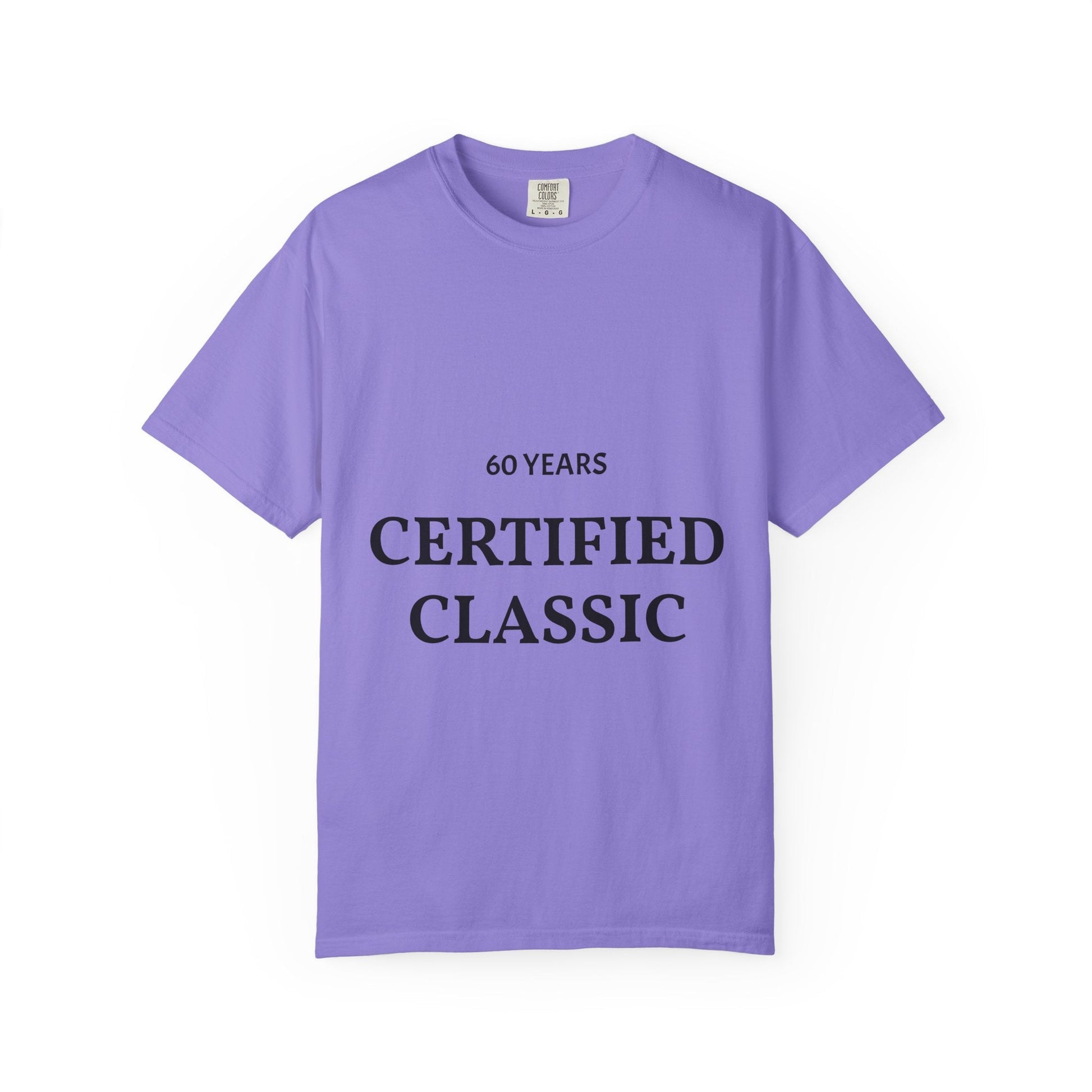 A Certified Classic T-Shirt – 60 Years Retro Birthday Tee - Fallon Gifts