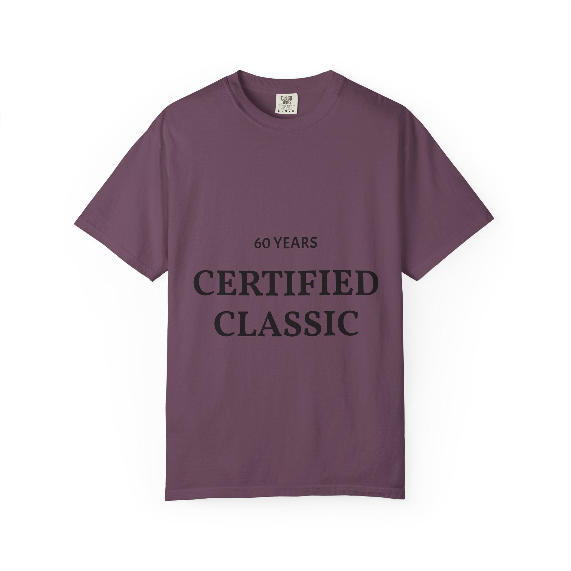 A Certified Classic T-Shirt – 60 Years Retro Birthday Tee - Fallon Gifts