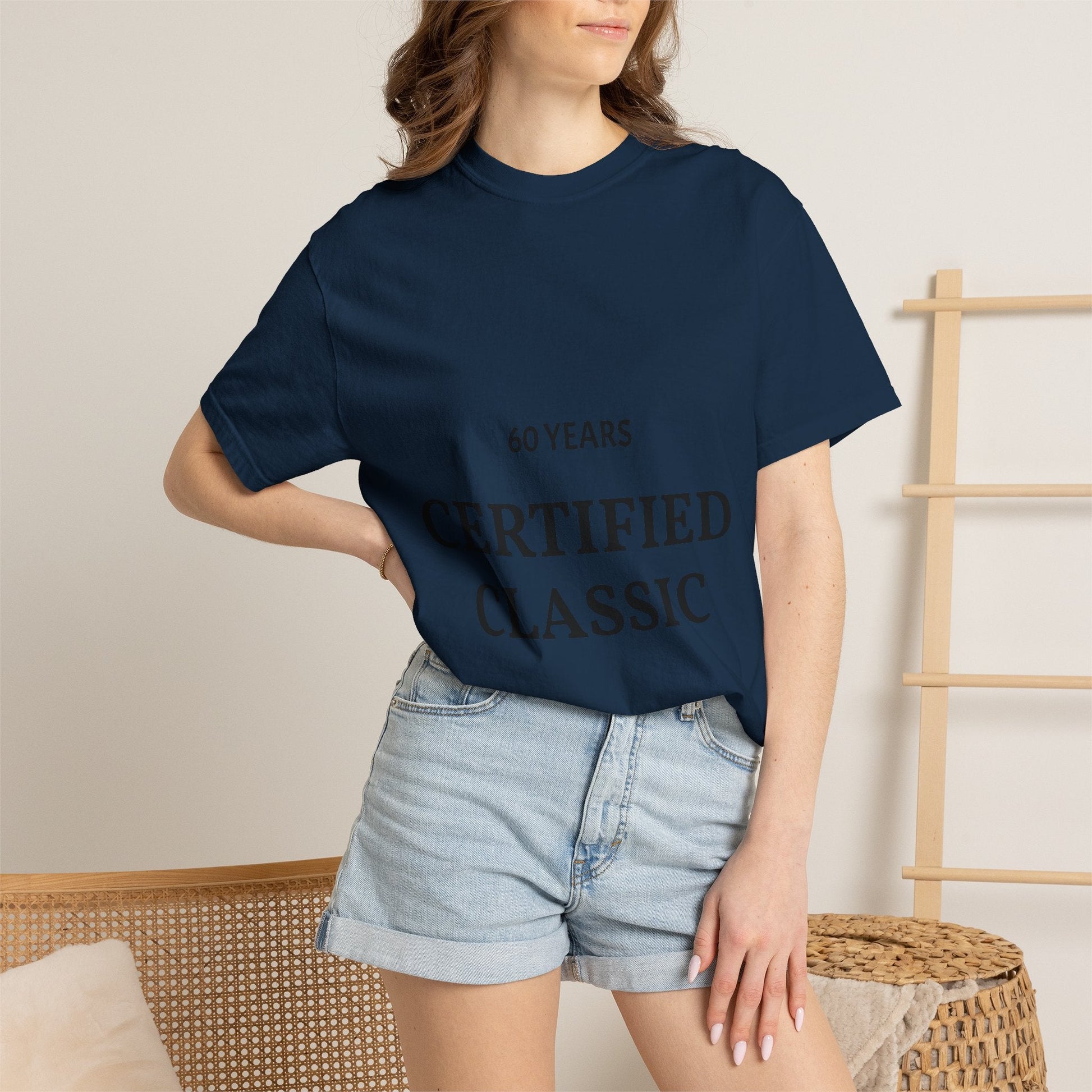 A Certified Classic T-Shirt – 60 Years Retro Birthday Tee - Fallon Gifts