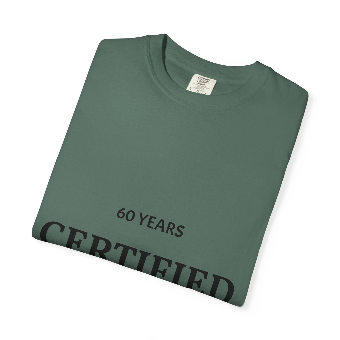 A Certified Classic T-Shirt – 60 Years Retro Birthday Tee - Fallon Gifts