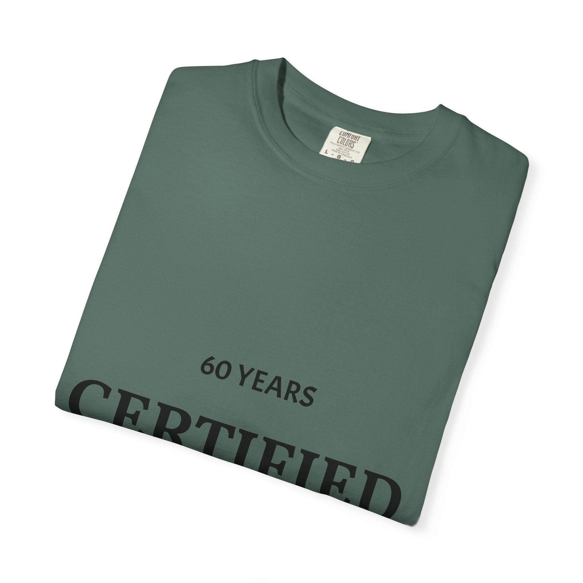 A Certified Classic T-Shirt – 60 Years Retro Birthday Tee - Fallon Gifts