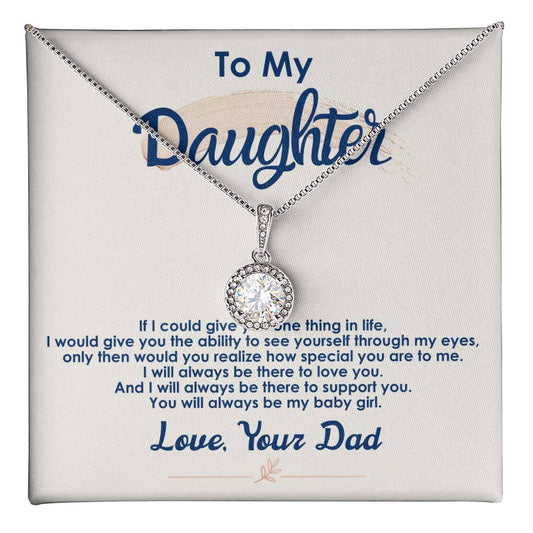 Always Be My Baby Girl - Eternal Hope Necklace - Fallon Gifts